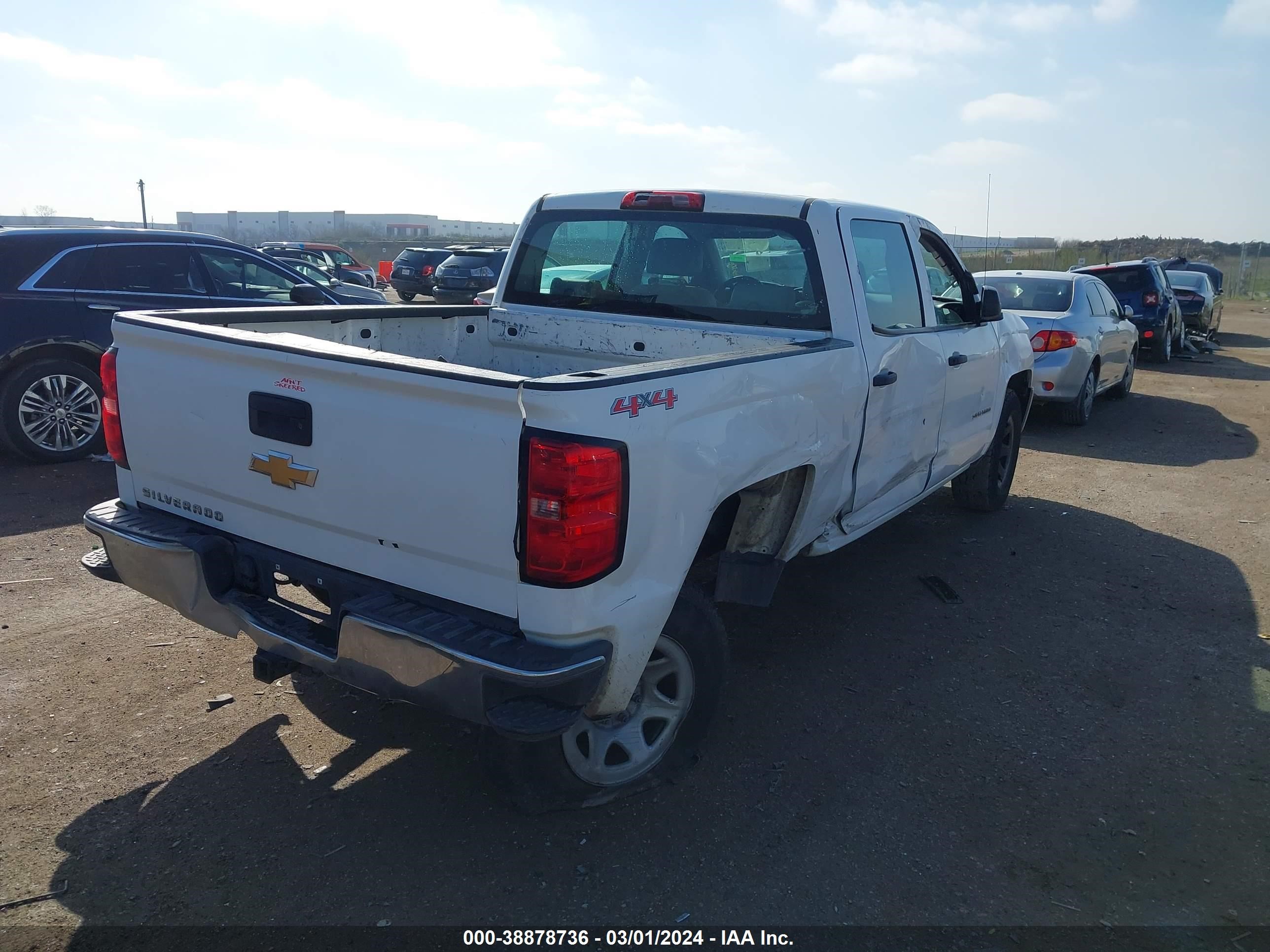 2016 Chevrolet Silverado 1500 Wt vin: 3GCUKNEC8GG328378