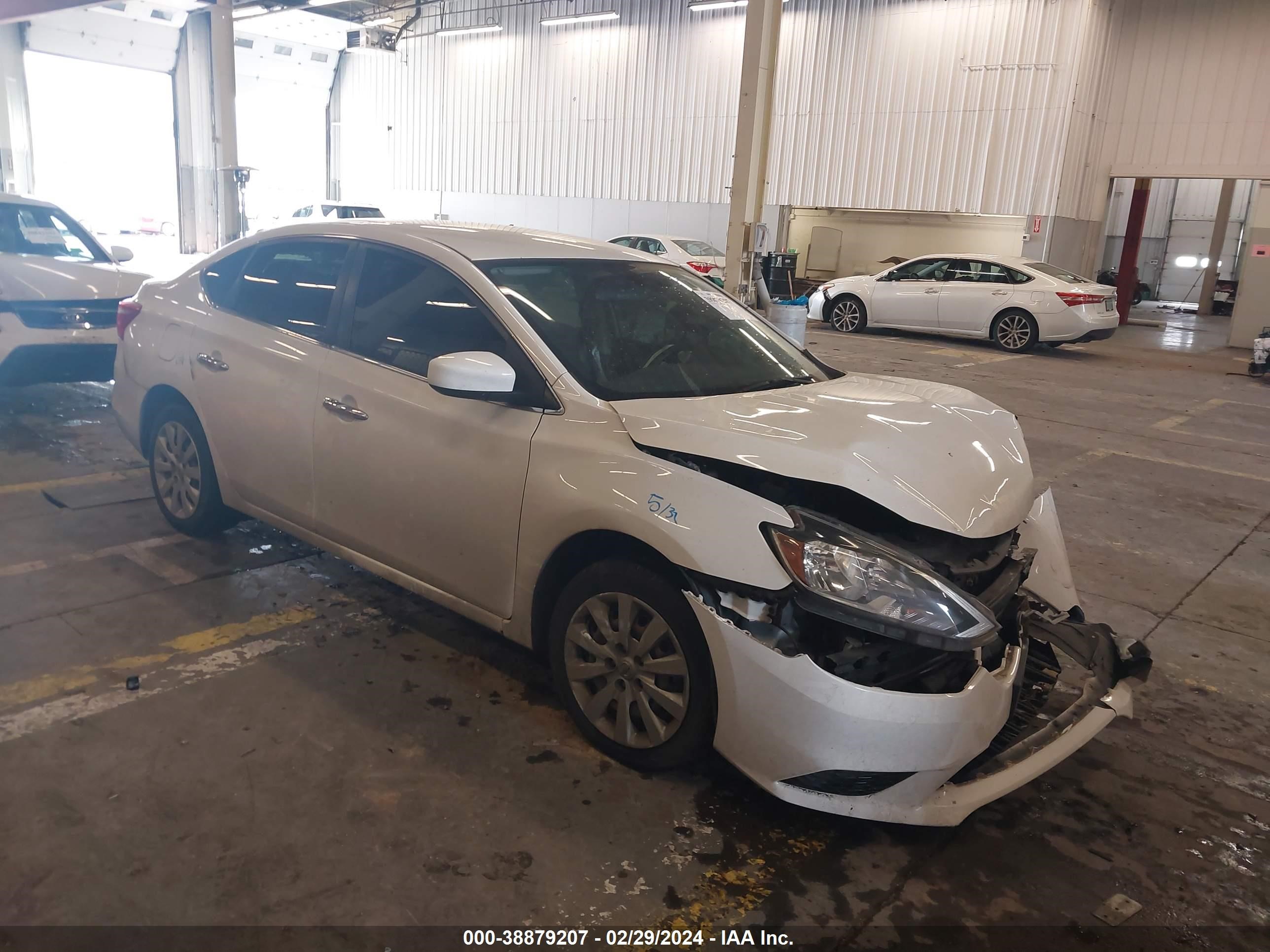 2016 Nissan Sentra Fe+ S/S/Sl/Sr/Sv vin: 3N1AB7AP3GY305708