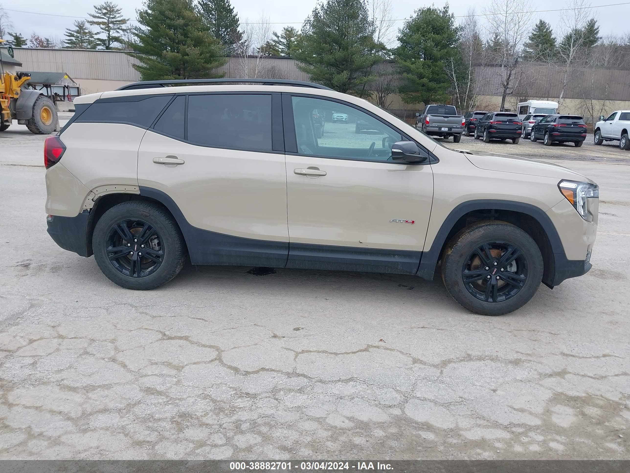 2022 GMC Terrain Awd At4 vin: 3GKALYEV5NL164308