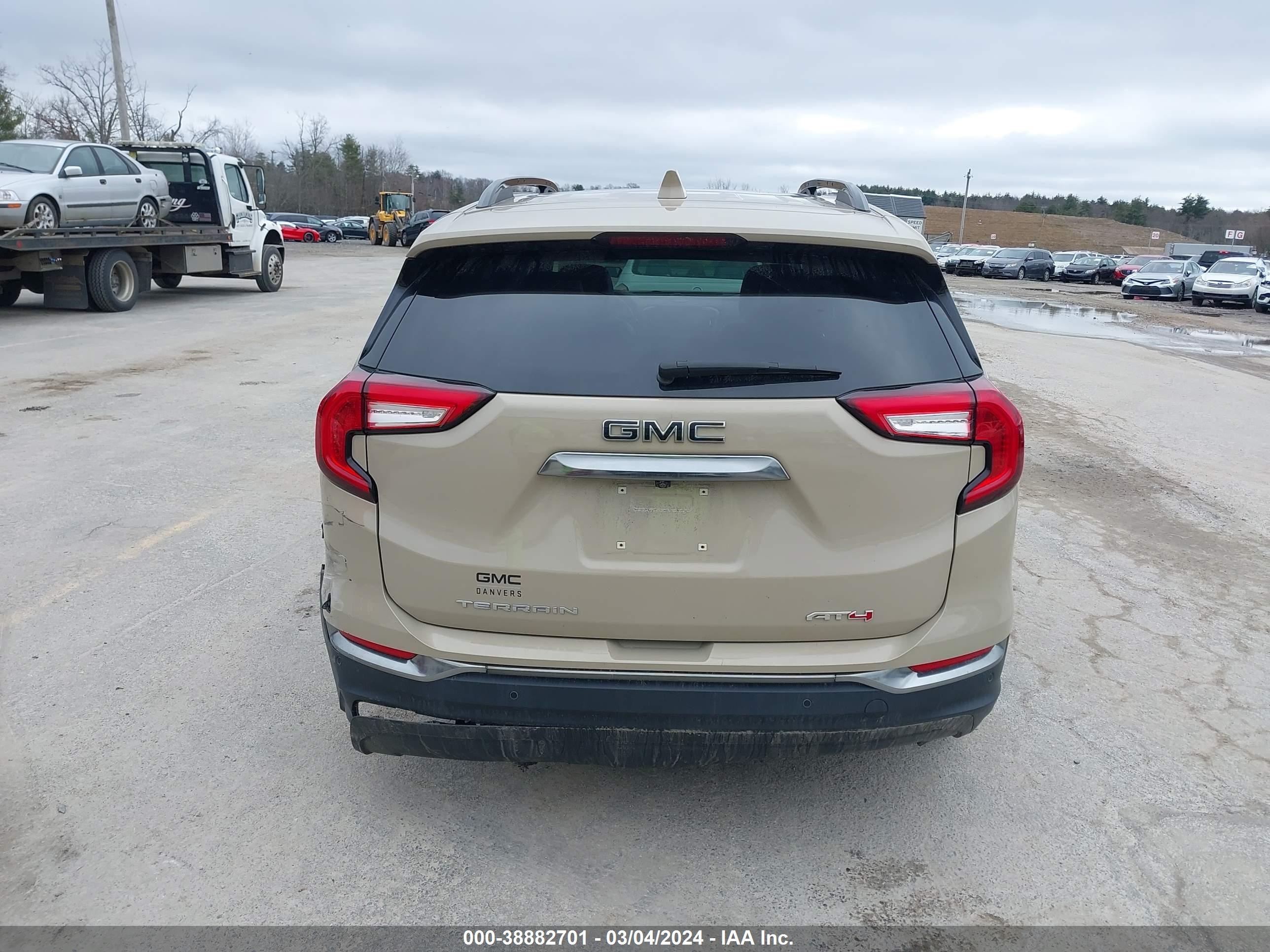 2022 GMC Terrain Awd At4 vin: 3GKALYEV5NL164308