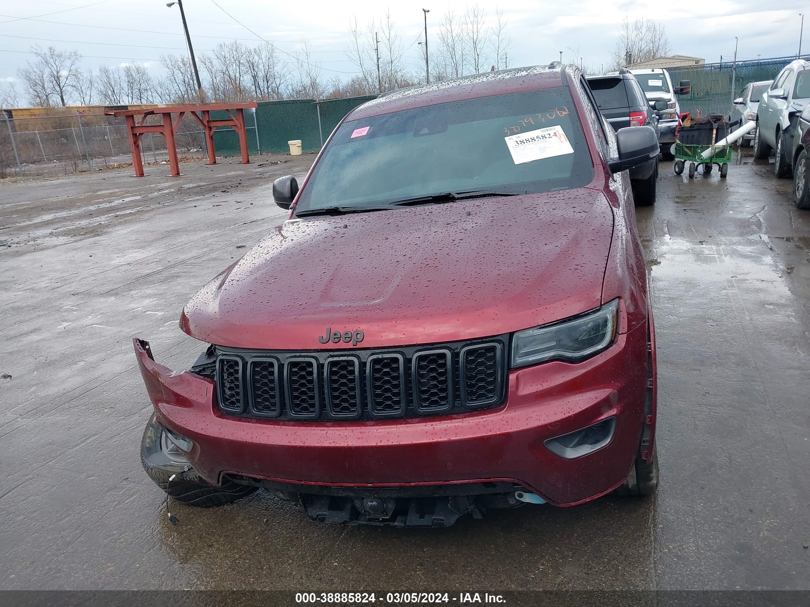 2021 Jeep Grand Cherokee 80Th Anniversary 4X4 vin: 1C4RJFBG2MC772733