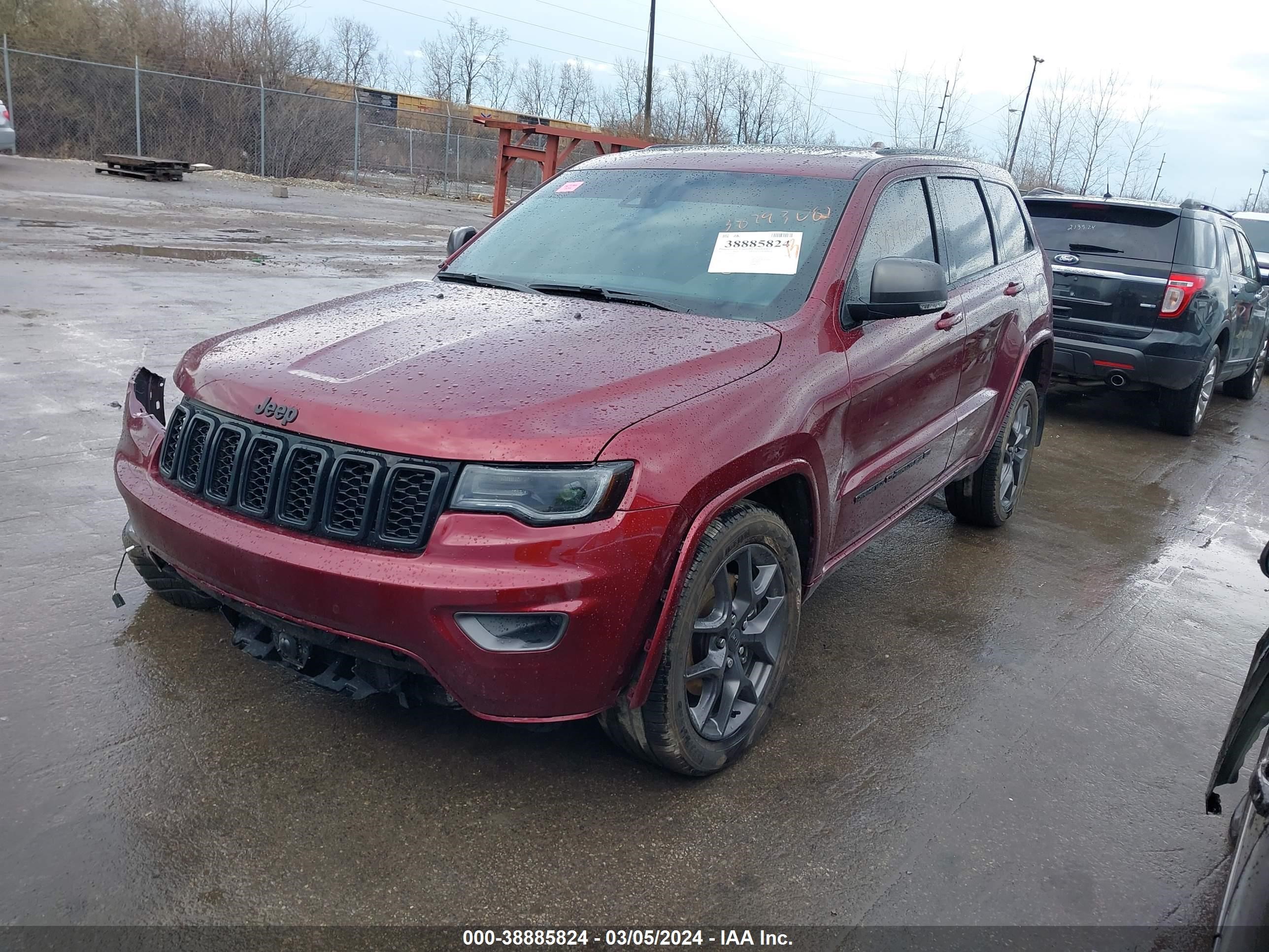 2021 Jeep Grand Cherokee 80Th Anniversary 4X4 vin: 1C4RJFBG2MC772733