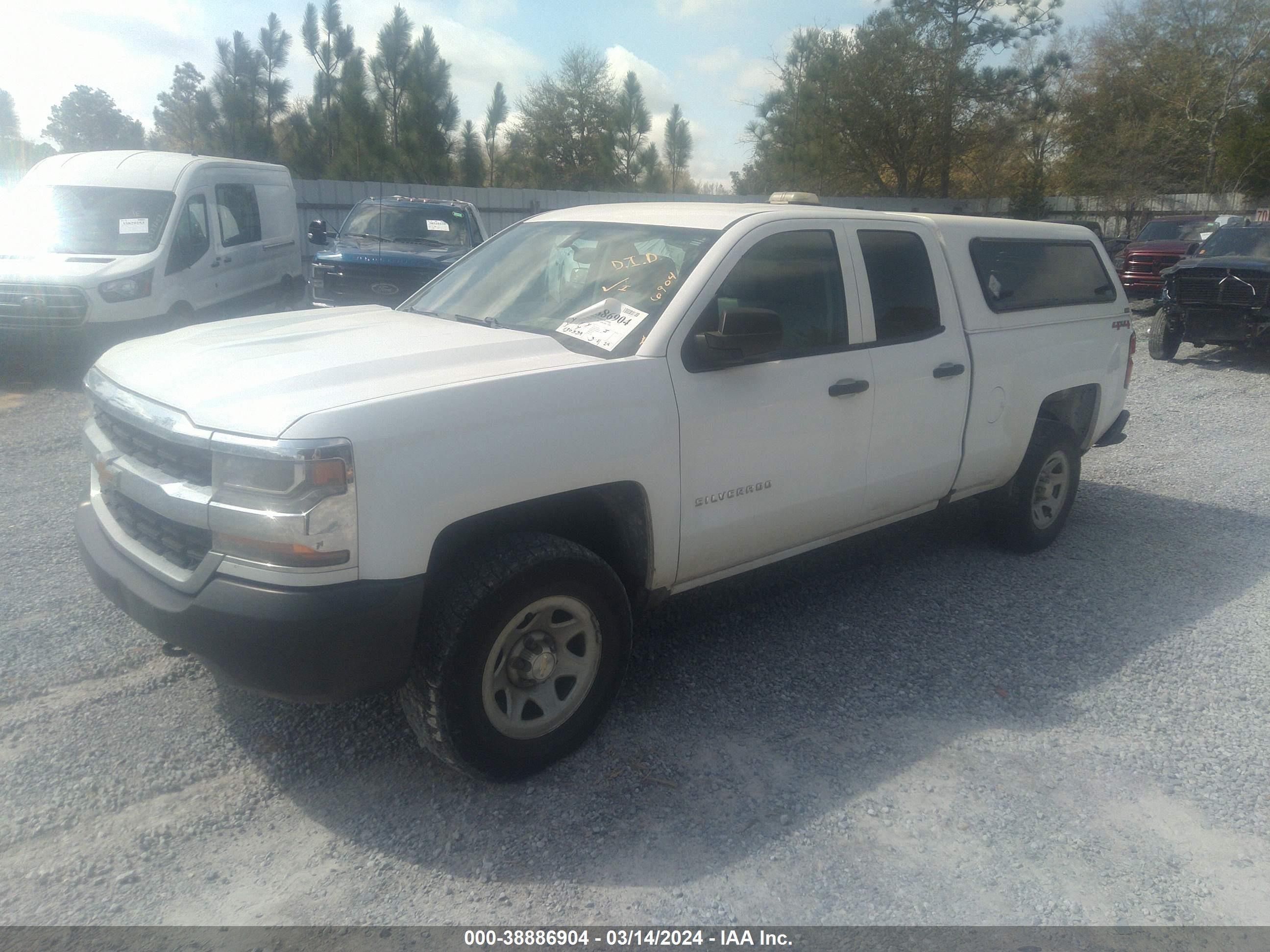 2016 Chevrolet Silverado 1500 Wt vin: 1GCVKNEC7GZ167414