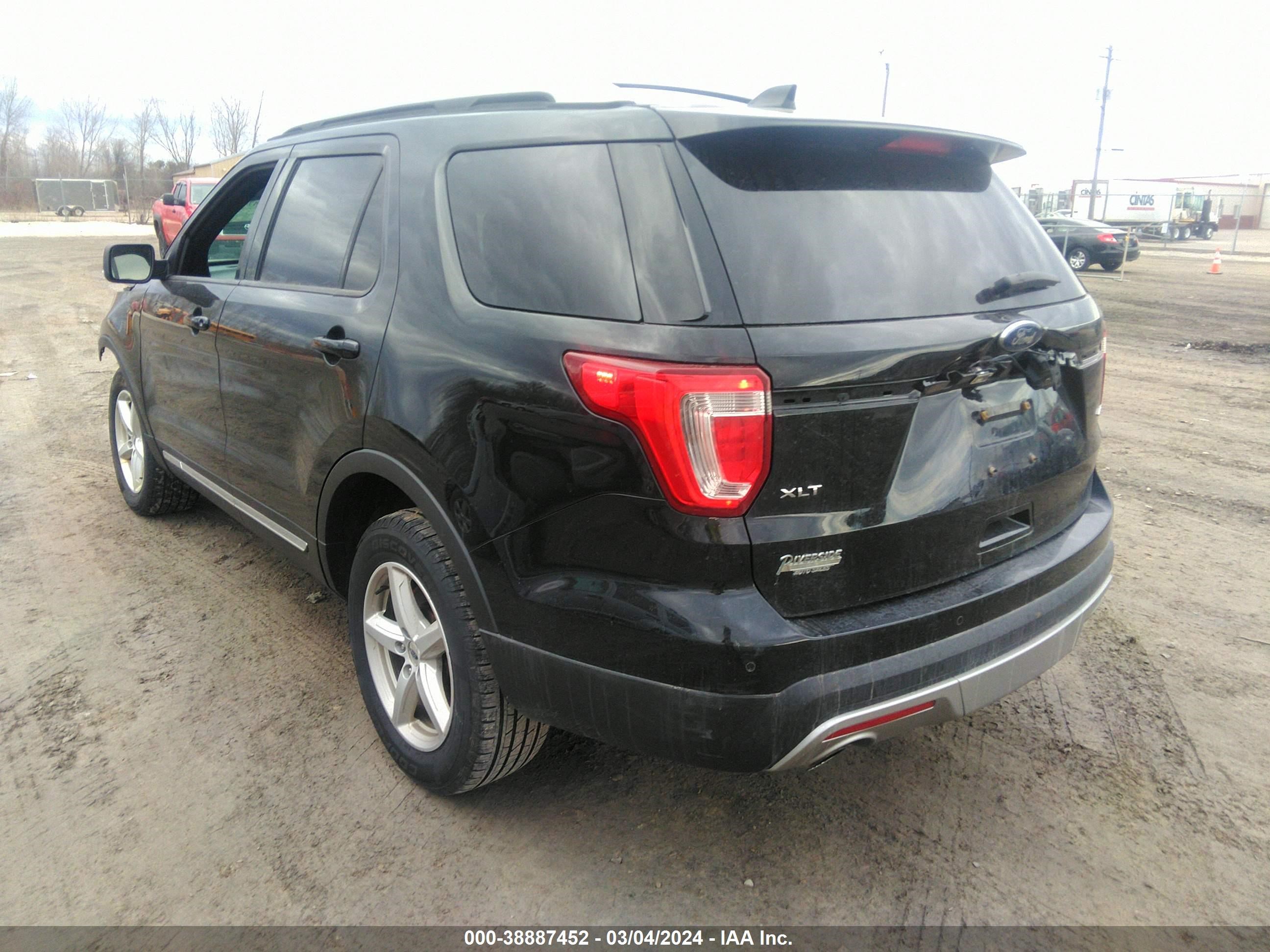 2017 Ford Explorer Xlt vin: 1FM5K8D81HGC12788