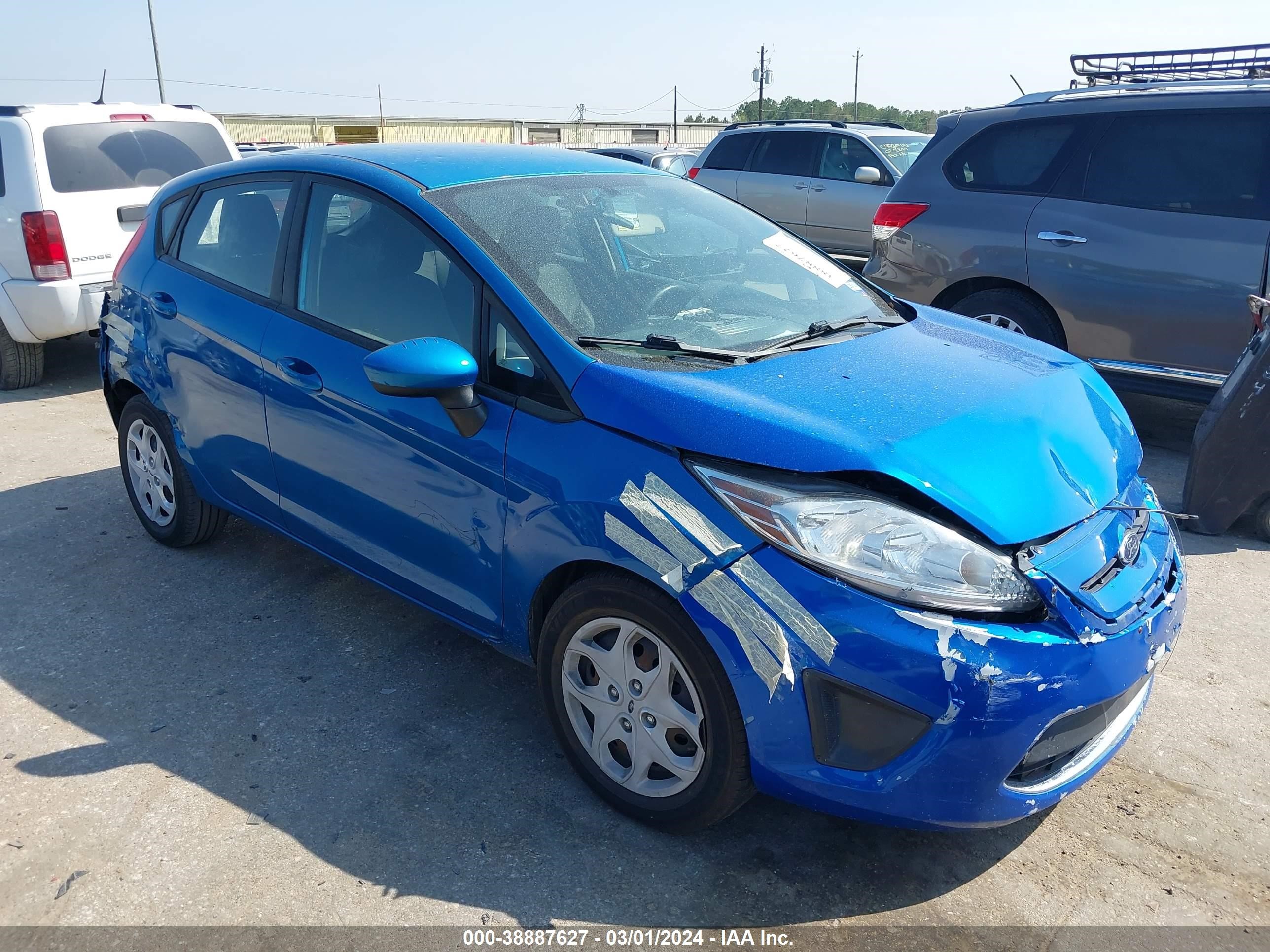 2012 Ford Fiesta Se vin: 3FADP4EJ2CM133937