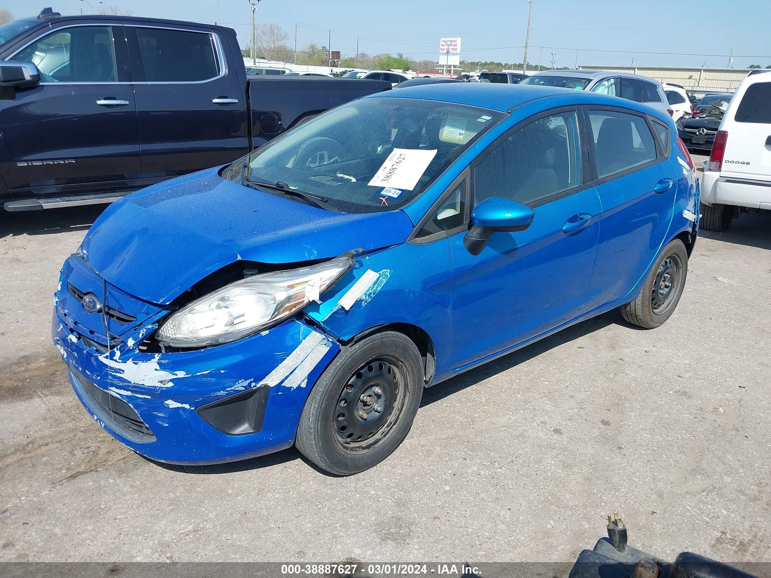 2012 Ford Fiesta Se vin: 3FADP4EJ2CM133937