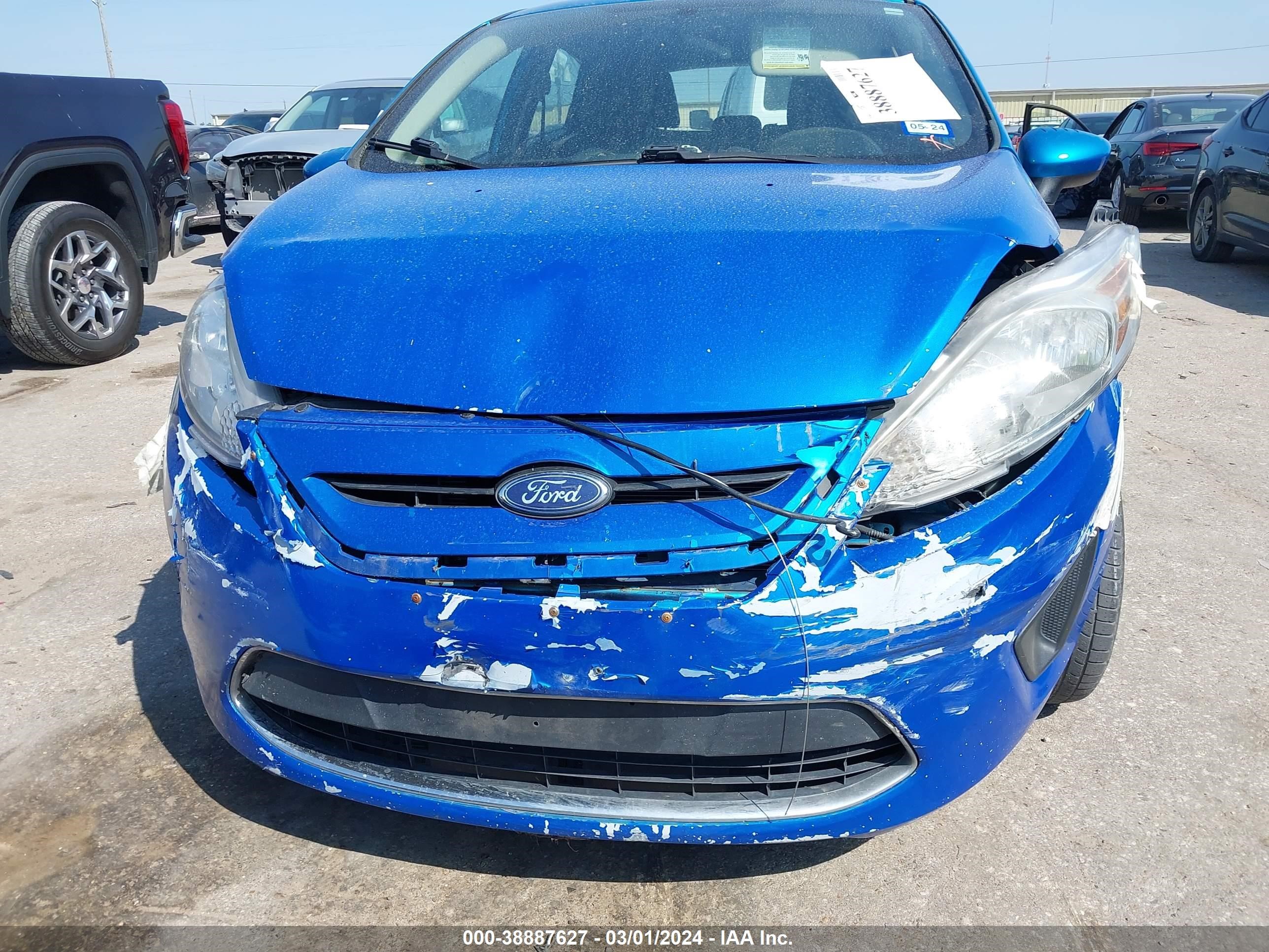 2012 Ford Fiesta Se vin: 3FADP4EJ2CM133937