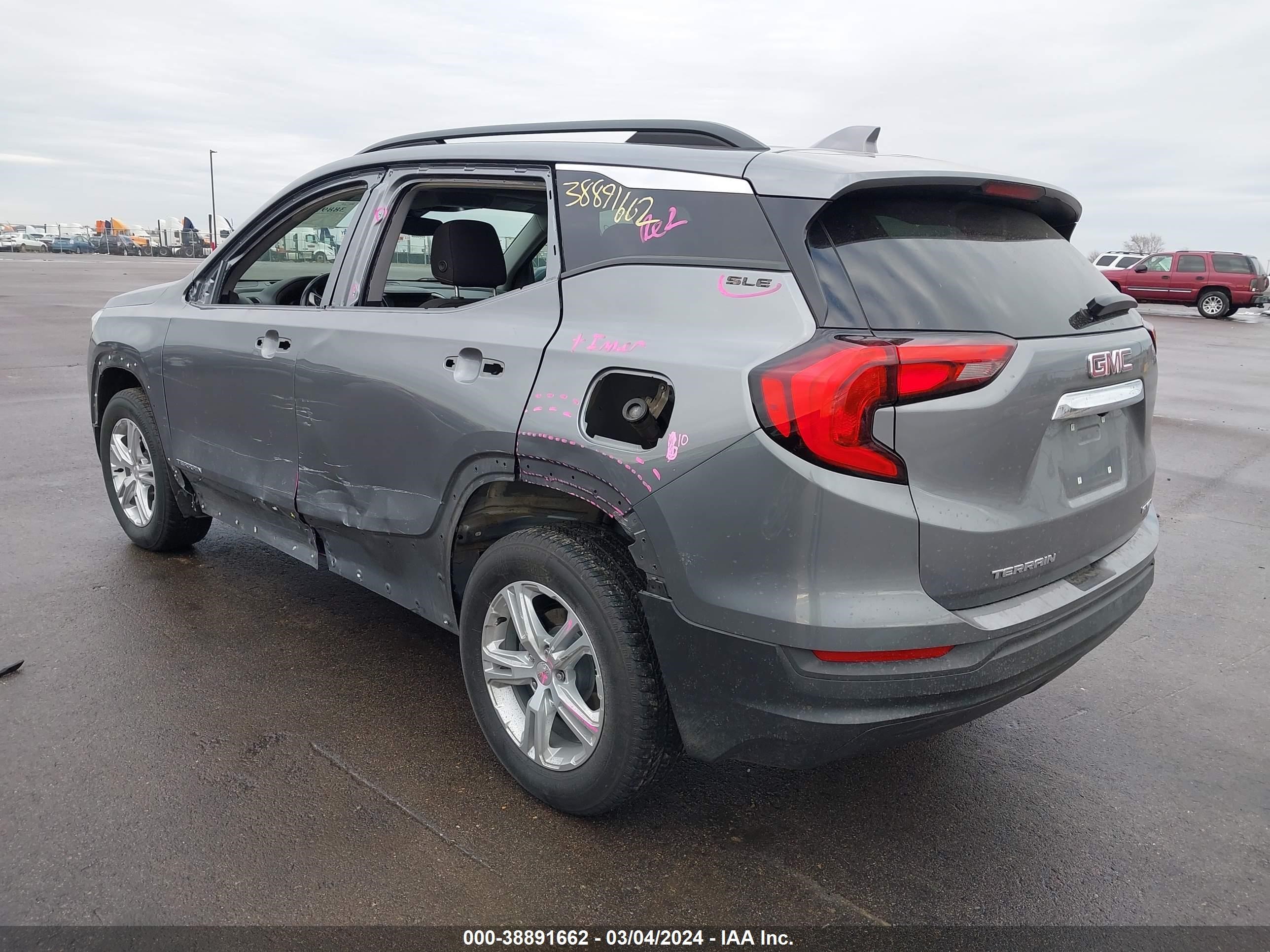 2021 GMC Terrain Awd Sle vin: 3GKALTEV7ML316879