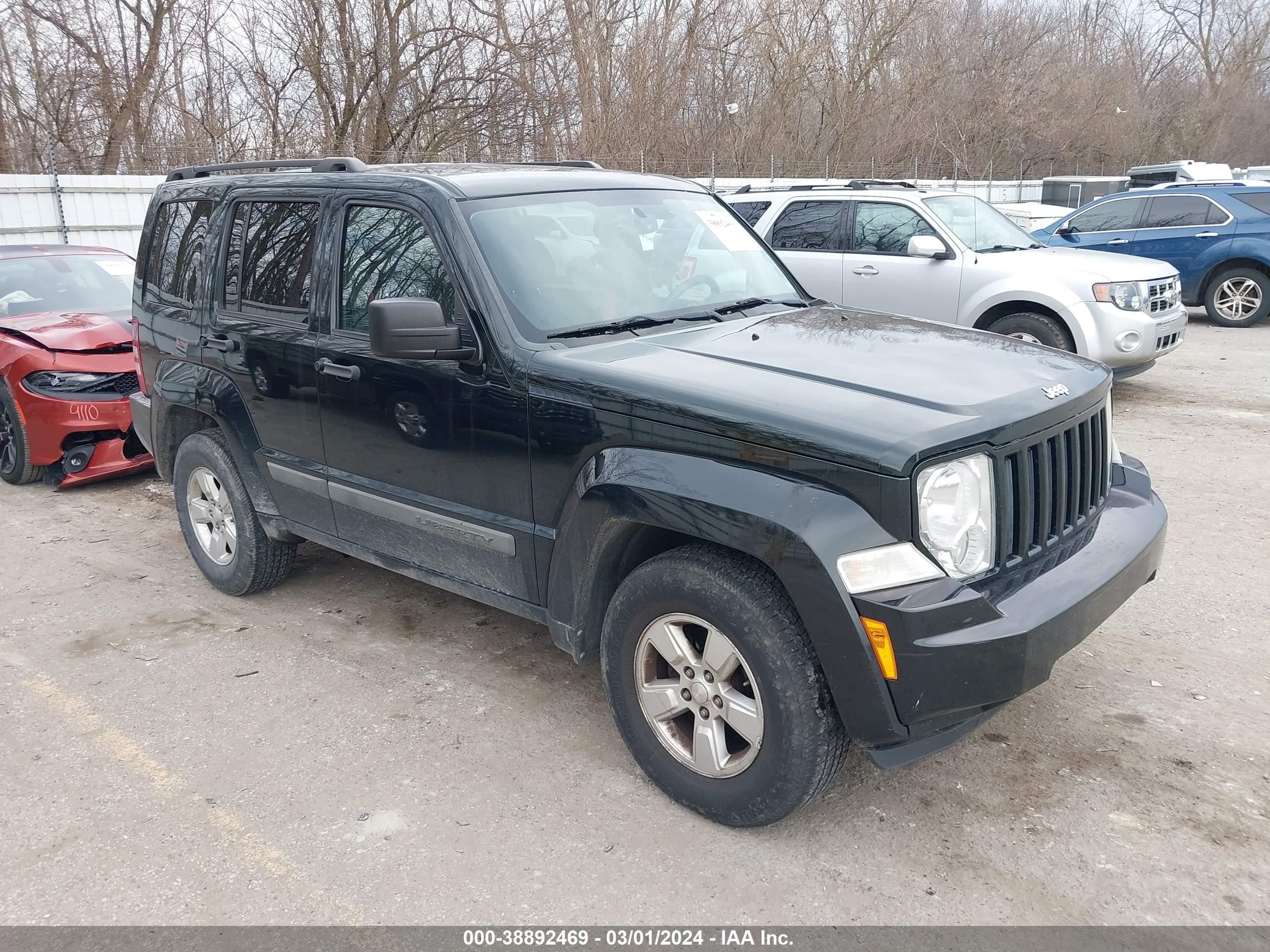 2012 Jeep Liberty Sport vin: 1C4PJMAKXCW149228