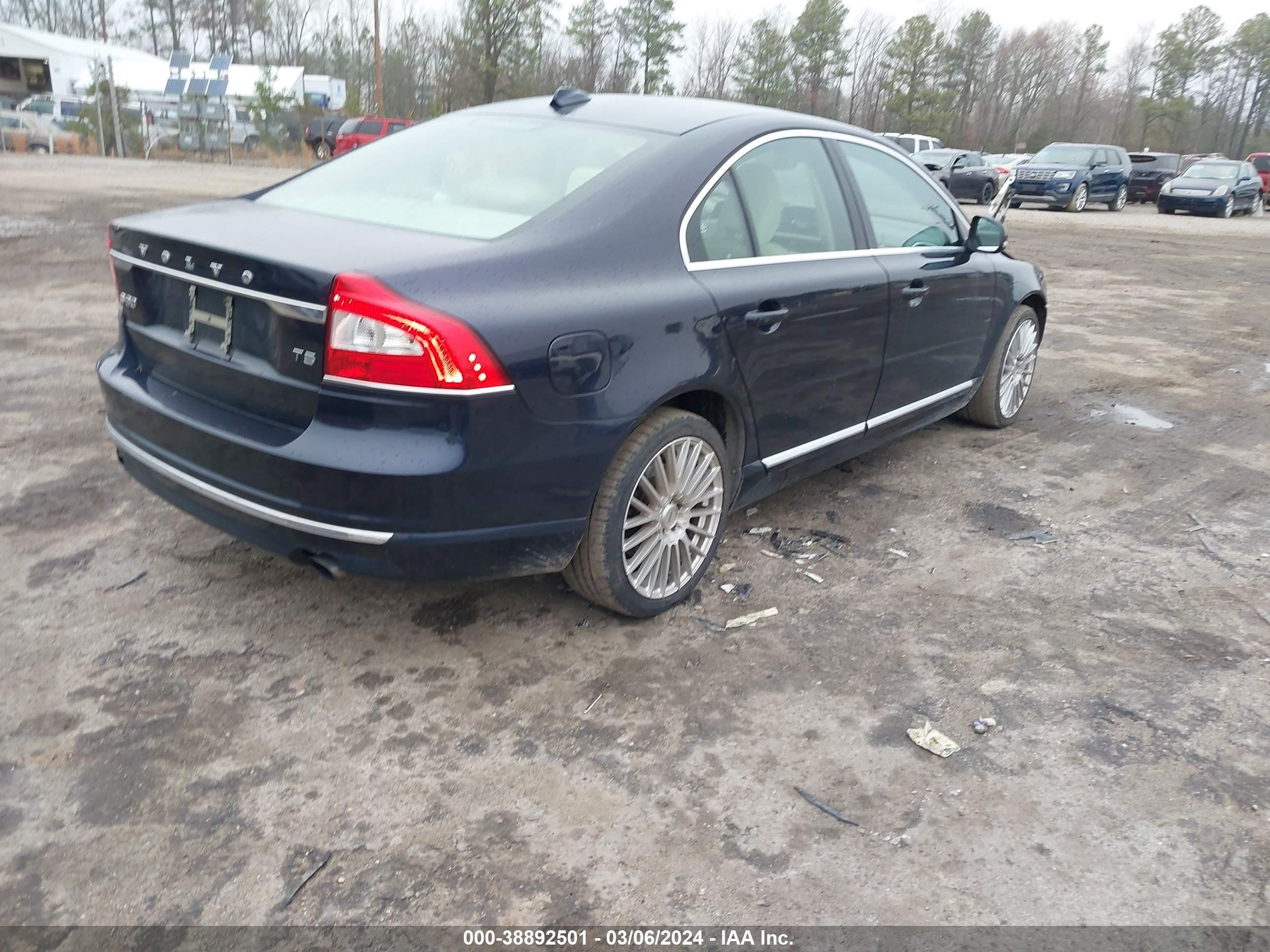 2016 Volvo S80 T5 Drive-E vin: YV140MAK2G1196255