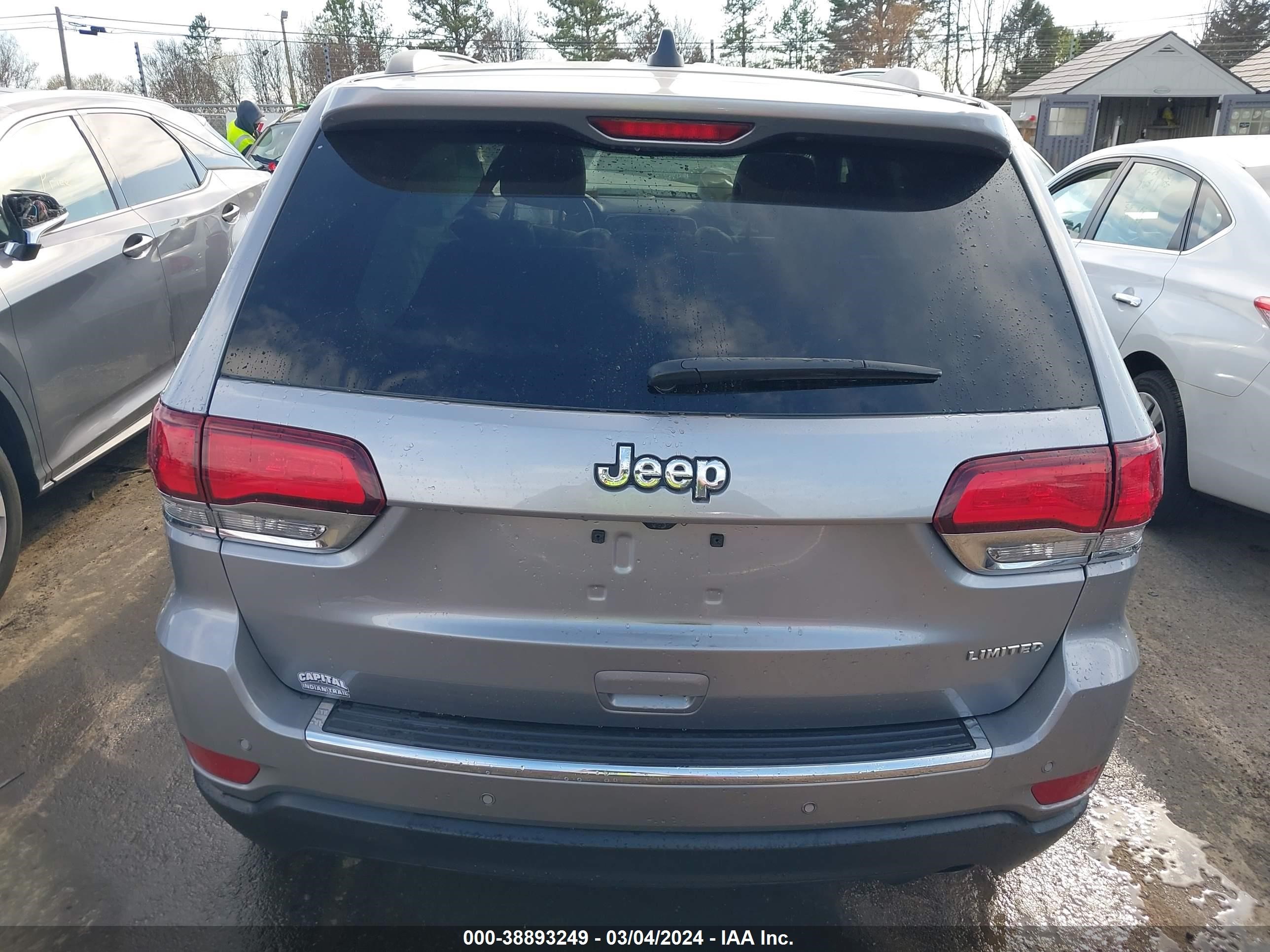 2021 Jeep Grand Cherokee Limited 4X2 vin: 1C4RJEBG1MC679289