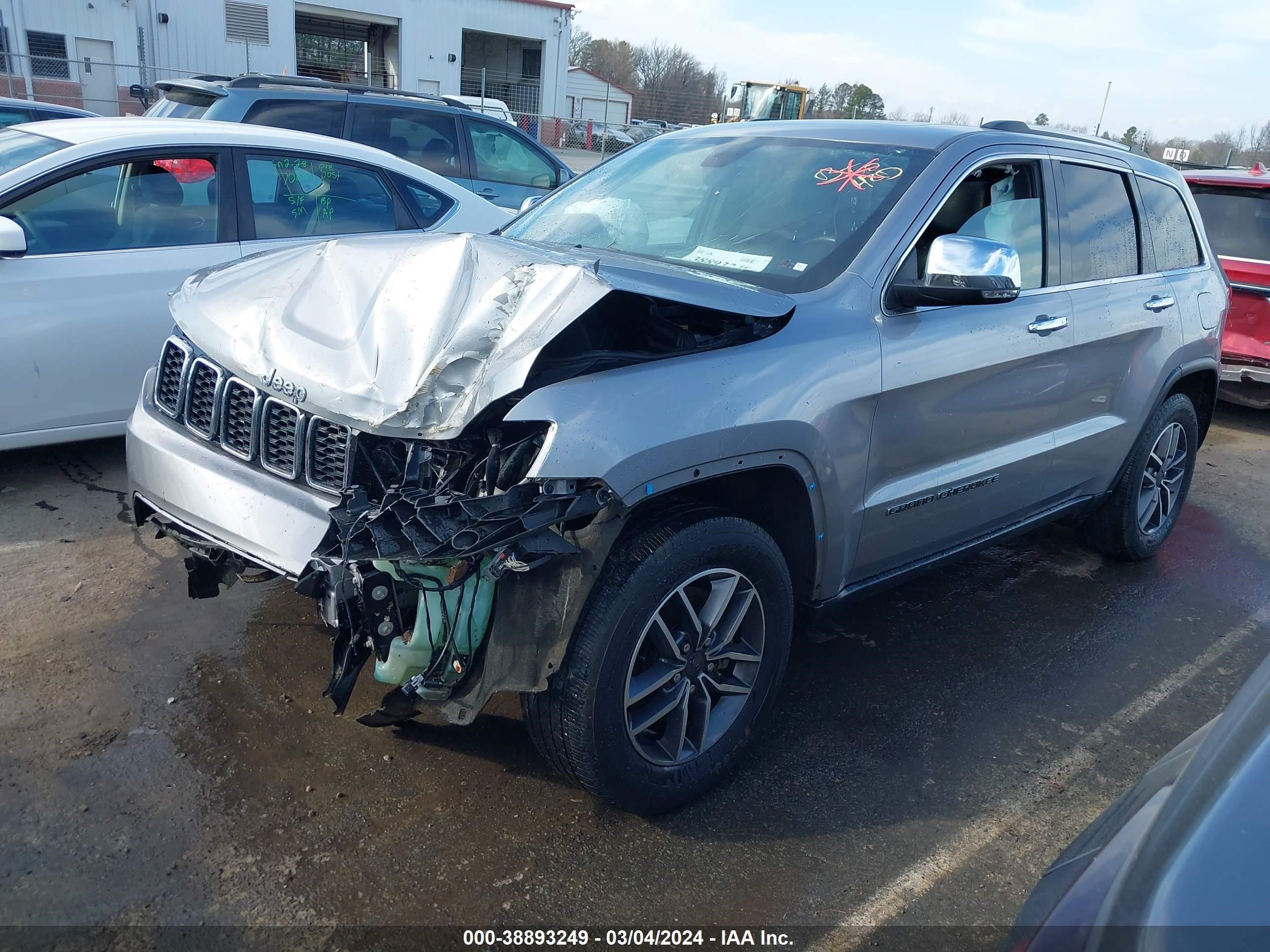 2021 Jeep Grand Cherokee Limited 4X2 vin: 1C4RJEBG1MC679289