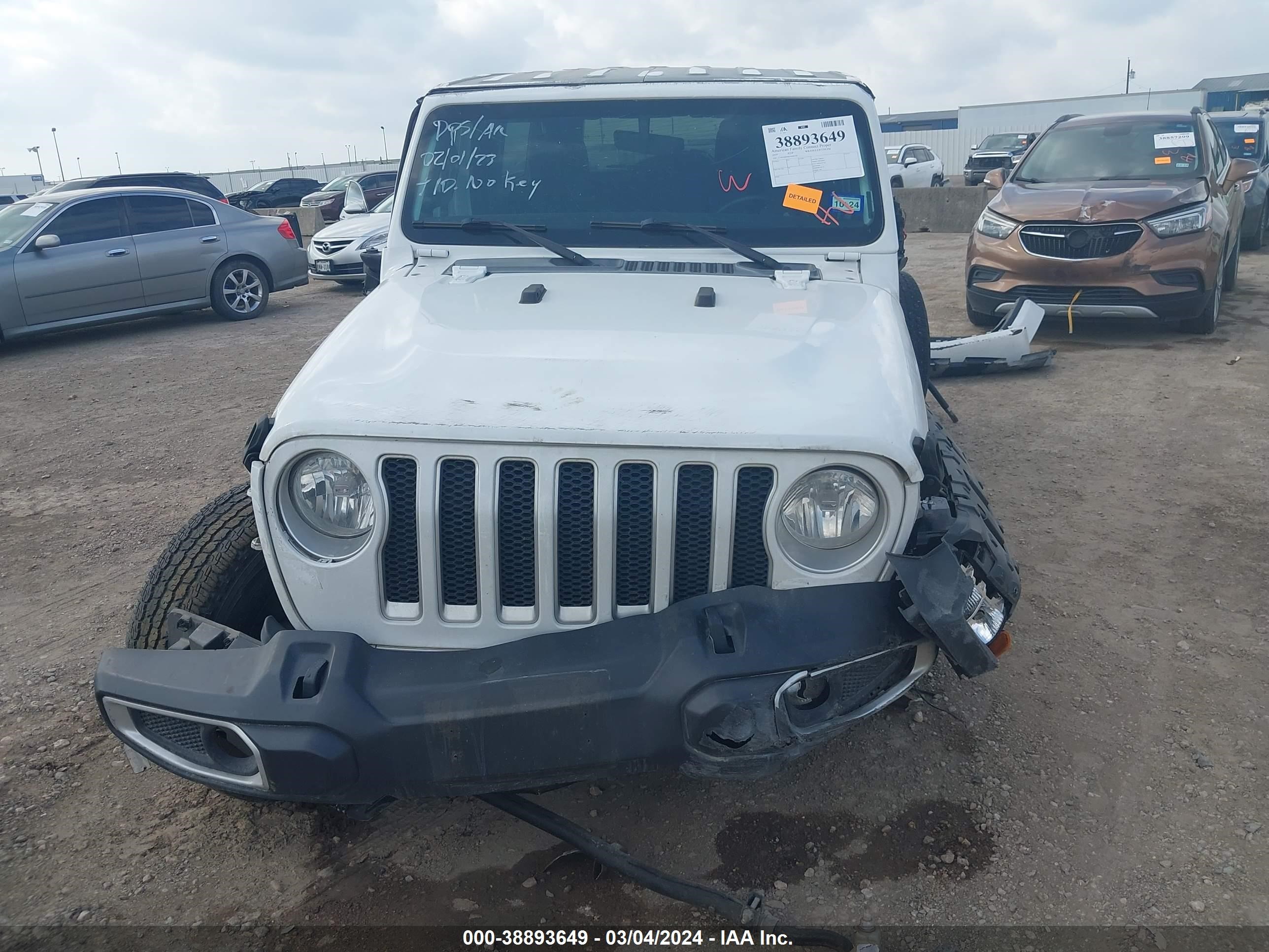 2019 Jeep Wrangler Unlimited Sahara 4X4 vin: 1C4HJXEN9KW682342