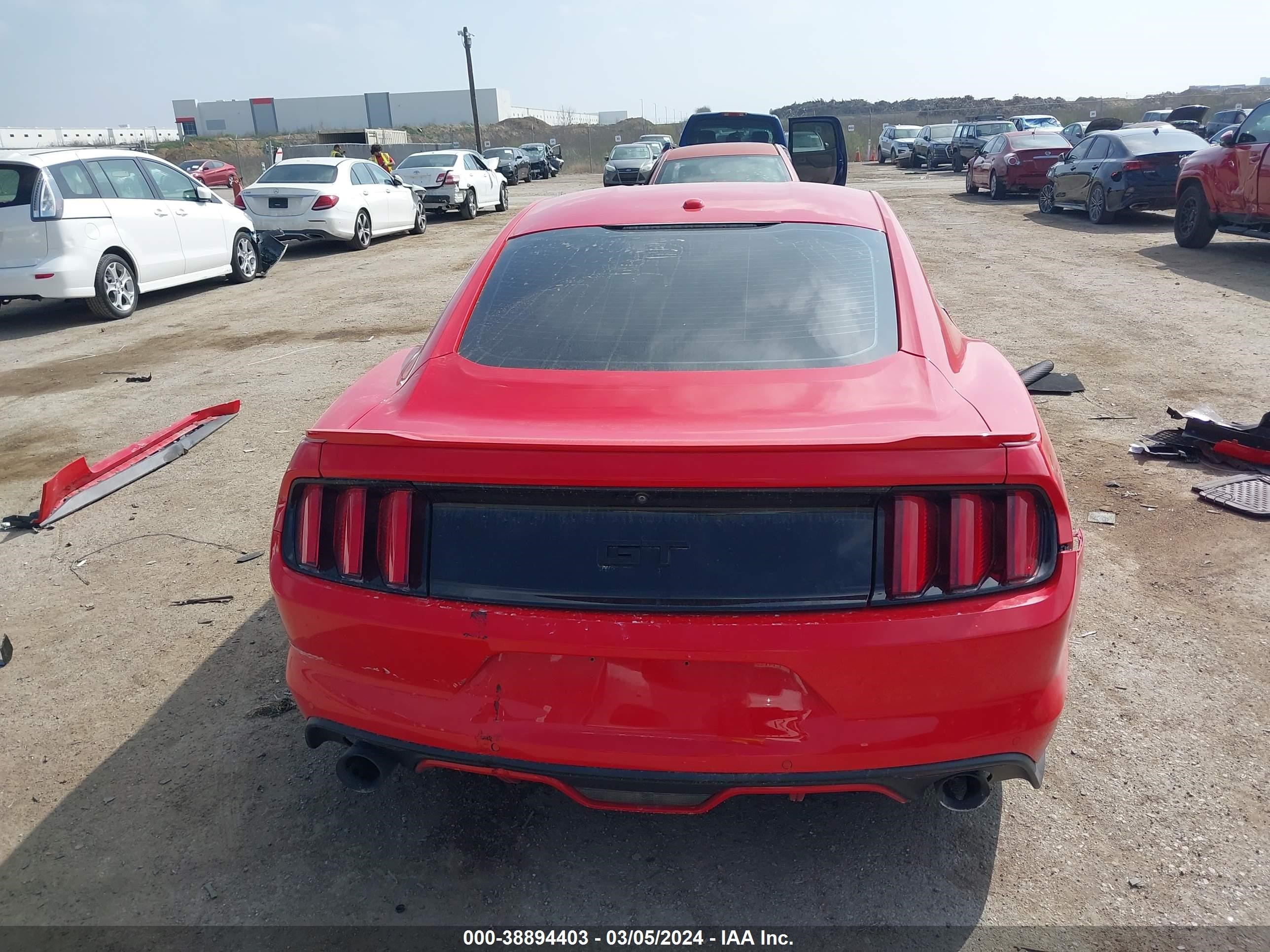 2017 Ford Mustang Gt Premium vin: 1FA6P8CF8H5333278