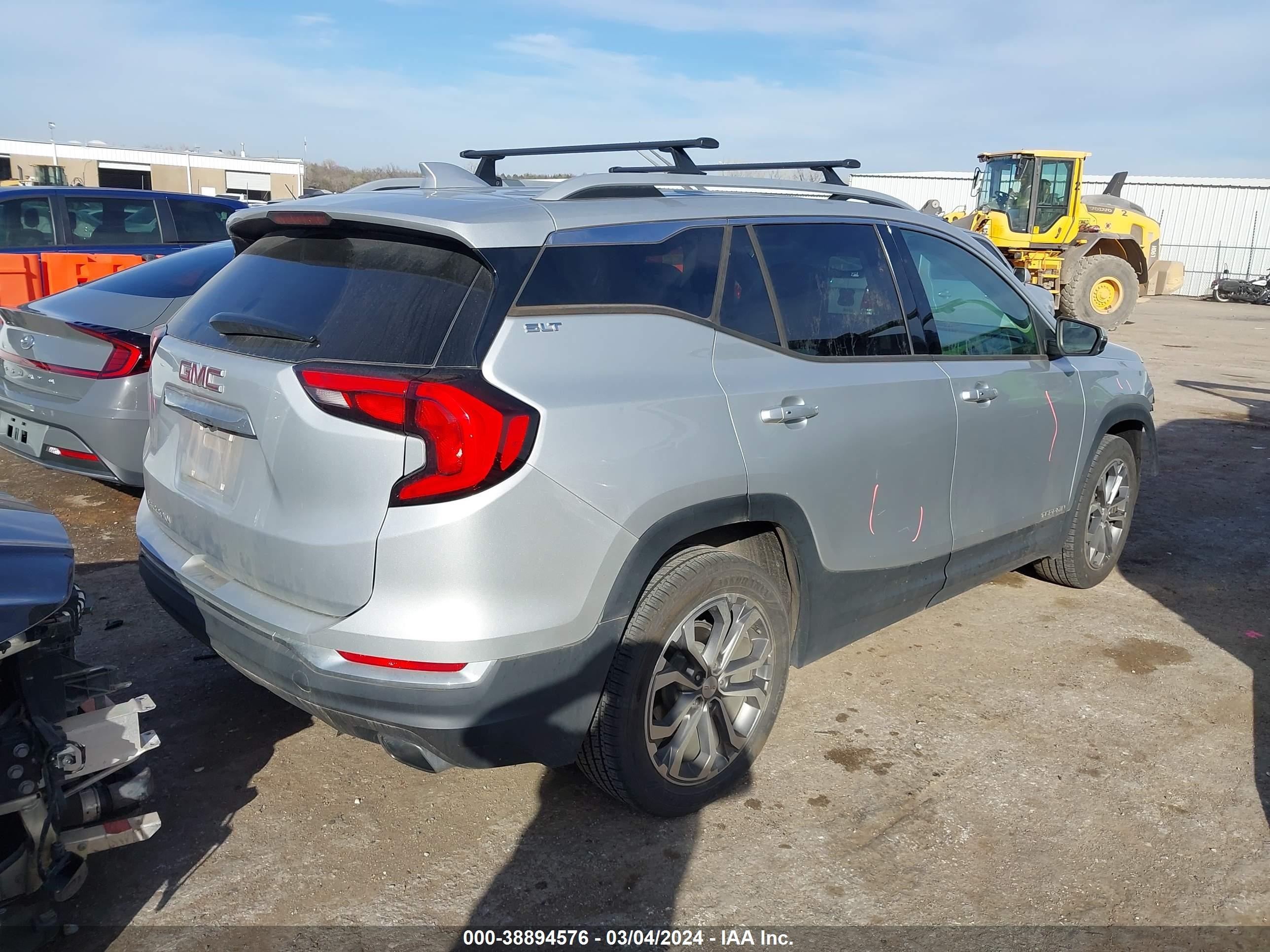 2019 GMC Terrain Slt vin: 3GKALPEX0KL277543