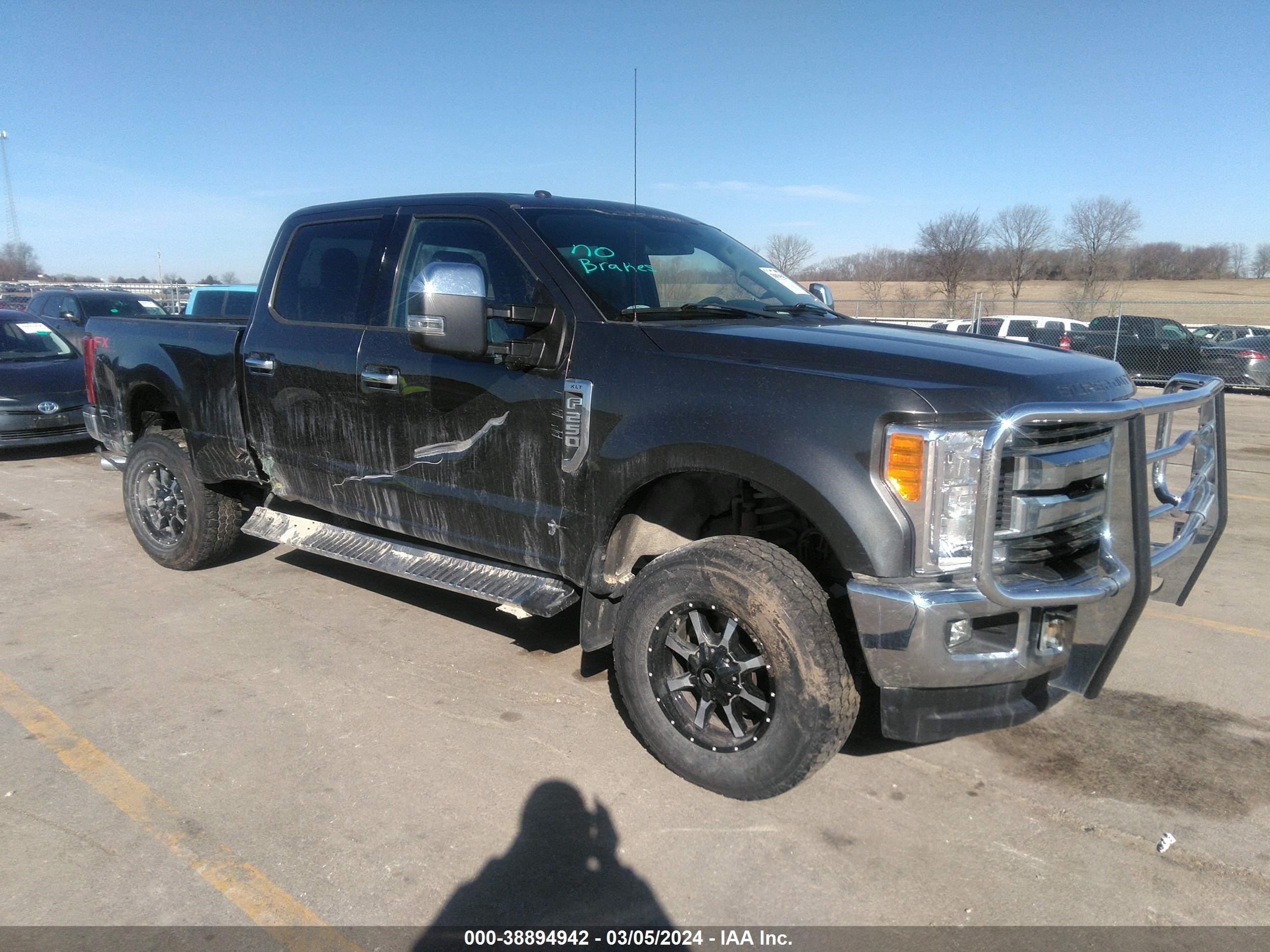 2017 Ford F-250 Xlt vin: 1FT7W2B62HEF47487