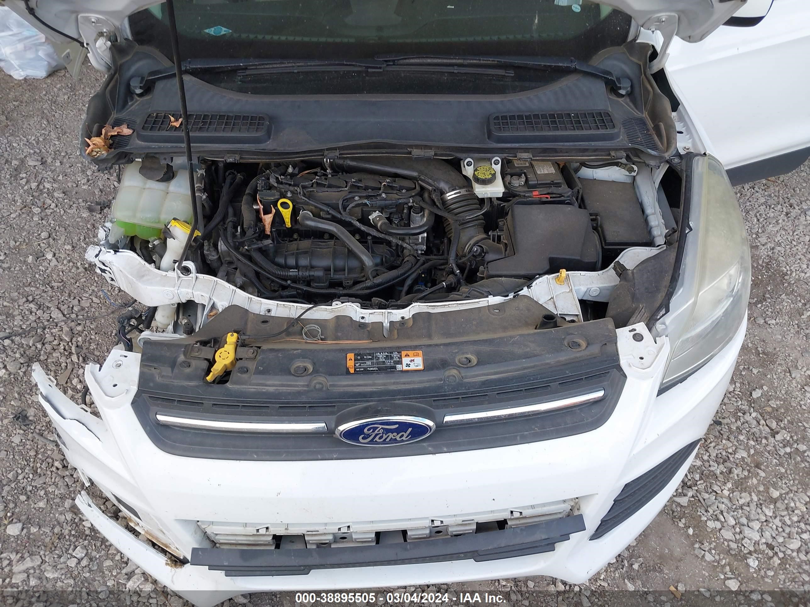 2014 Ford Escape Se vin: 1FMCU0GX7EUC66986