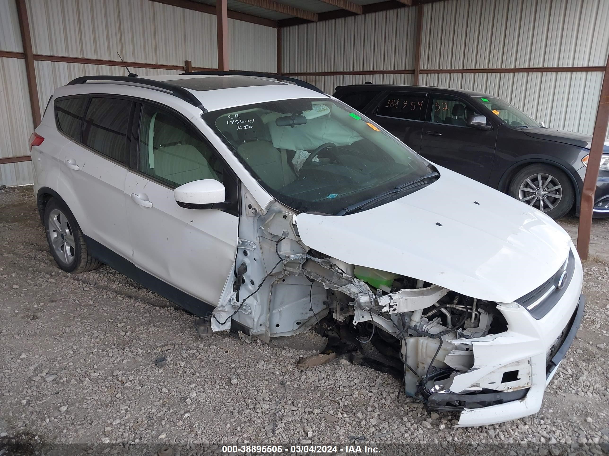 2014 Ford Escape Se vin: 1FMCU0GX7EUC66986