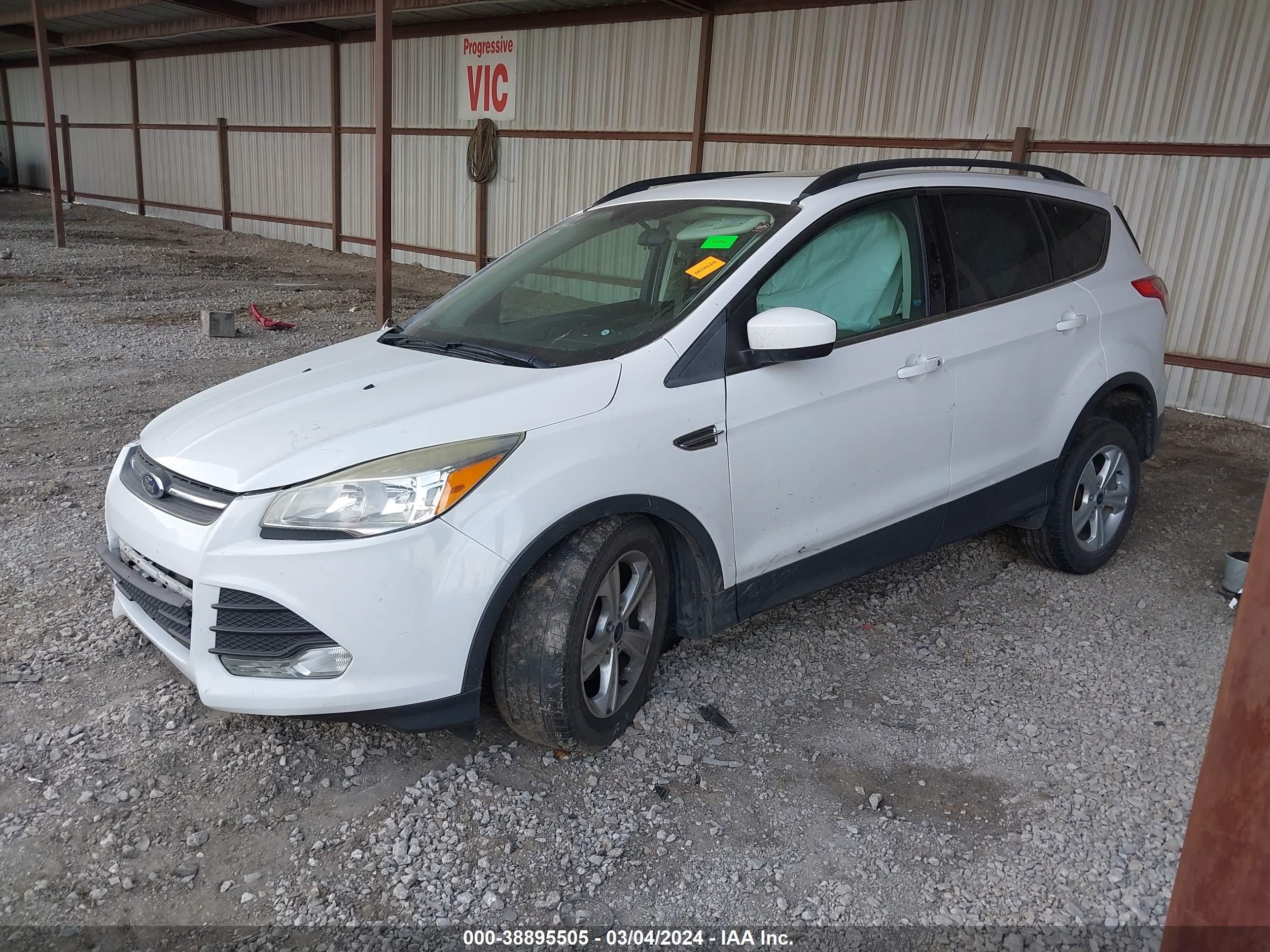 2014 Ford Escape Se vin: 1FMCU0GX7EUC66986