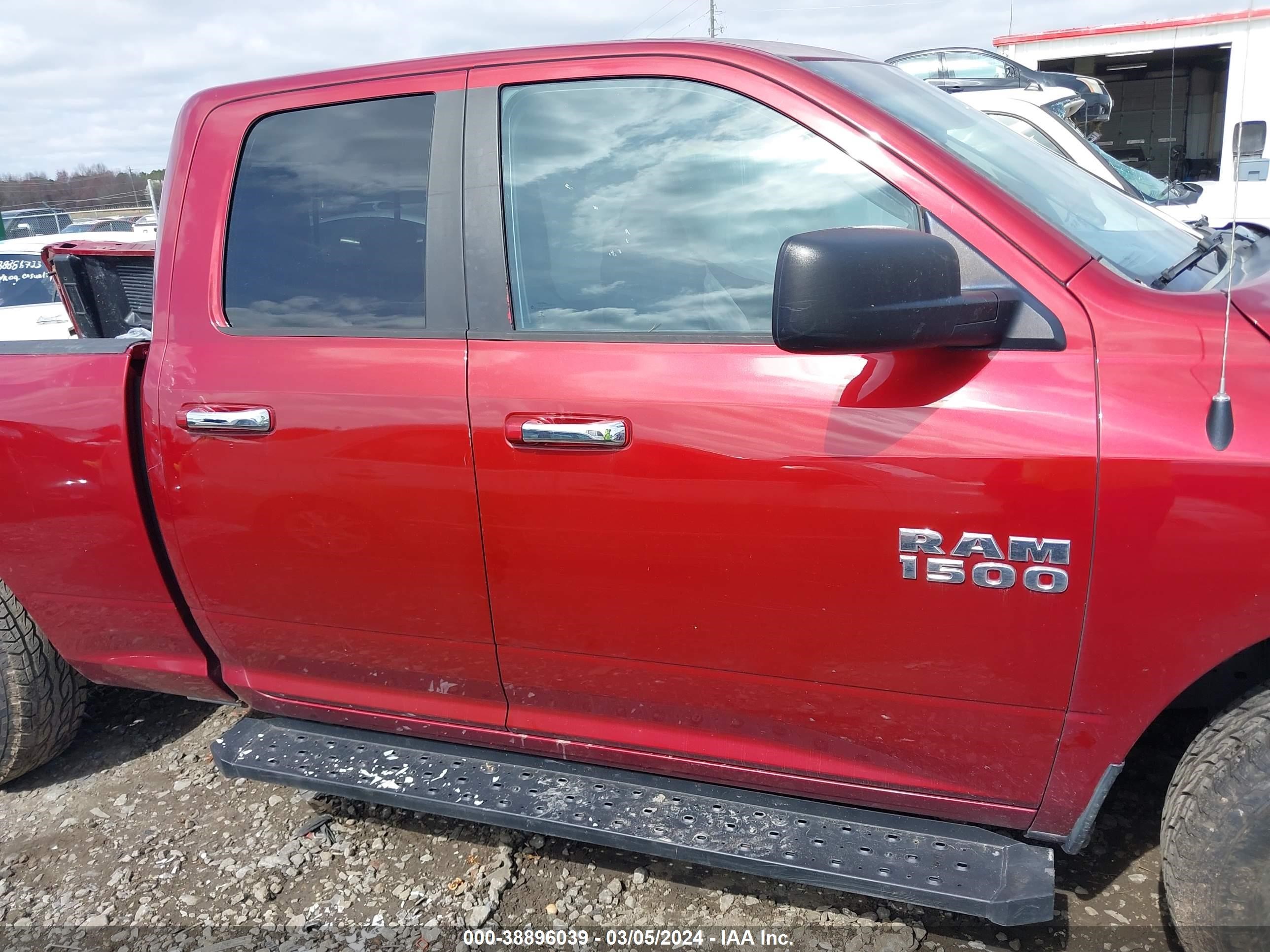 2015 Ram 1500 Slt vin: 1C6RR7GG5FS511488