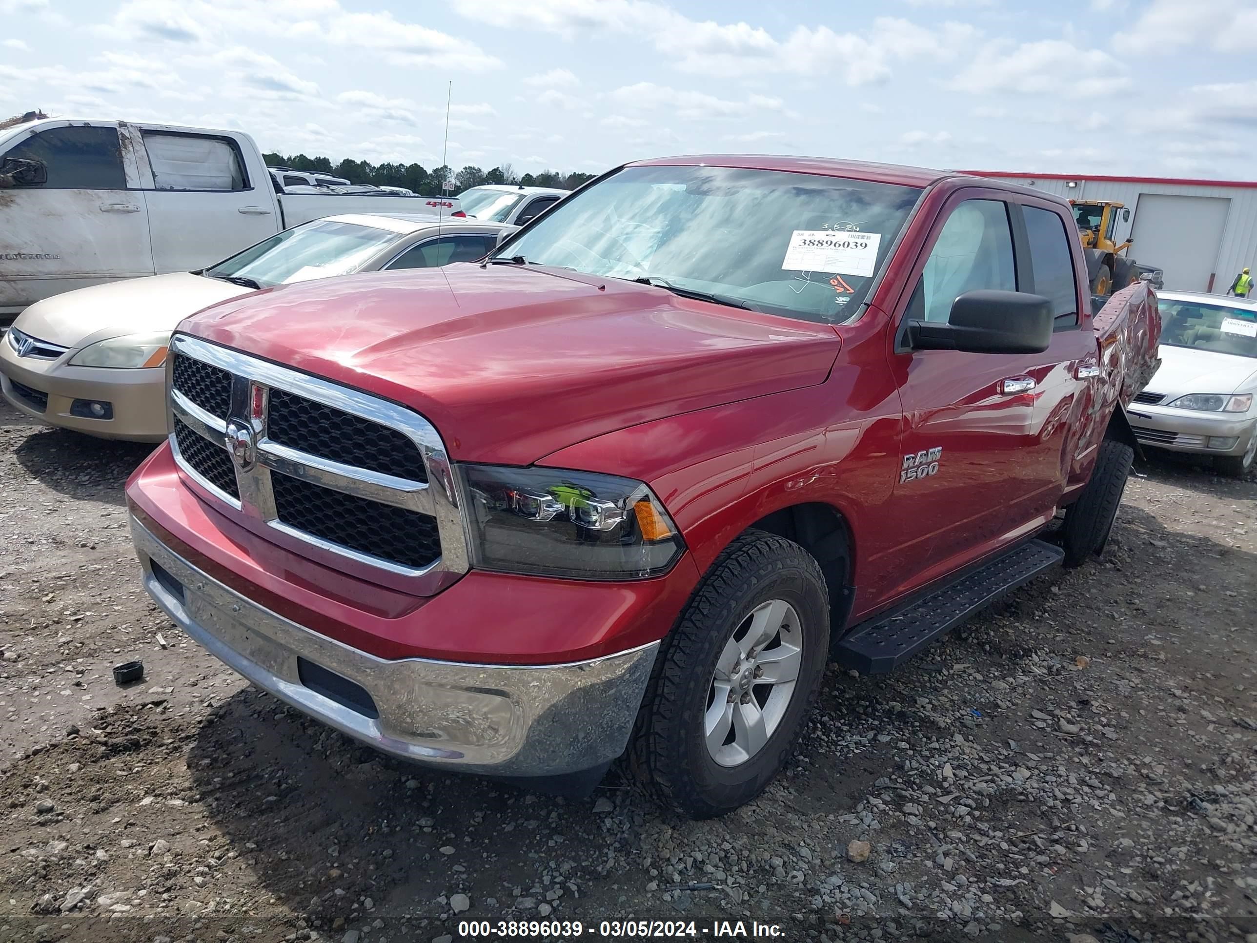 2015 Ram 1500 Slt vin: 1C6RR7GG5FS511488