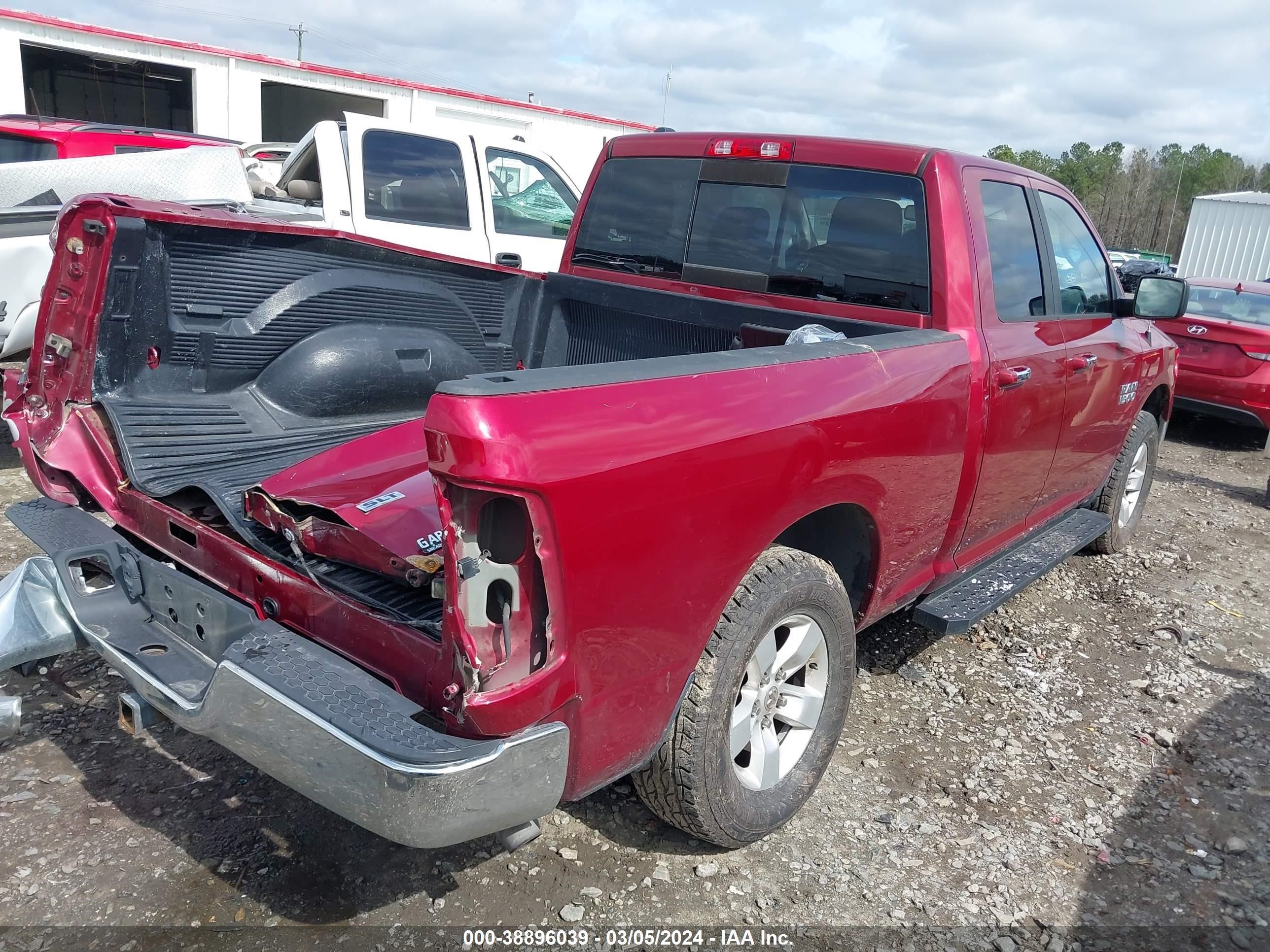 2015 Ram 1500 Slt vin: 1C6RR7GG5FS511488