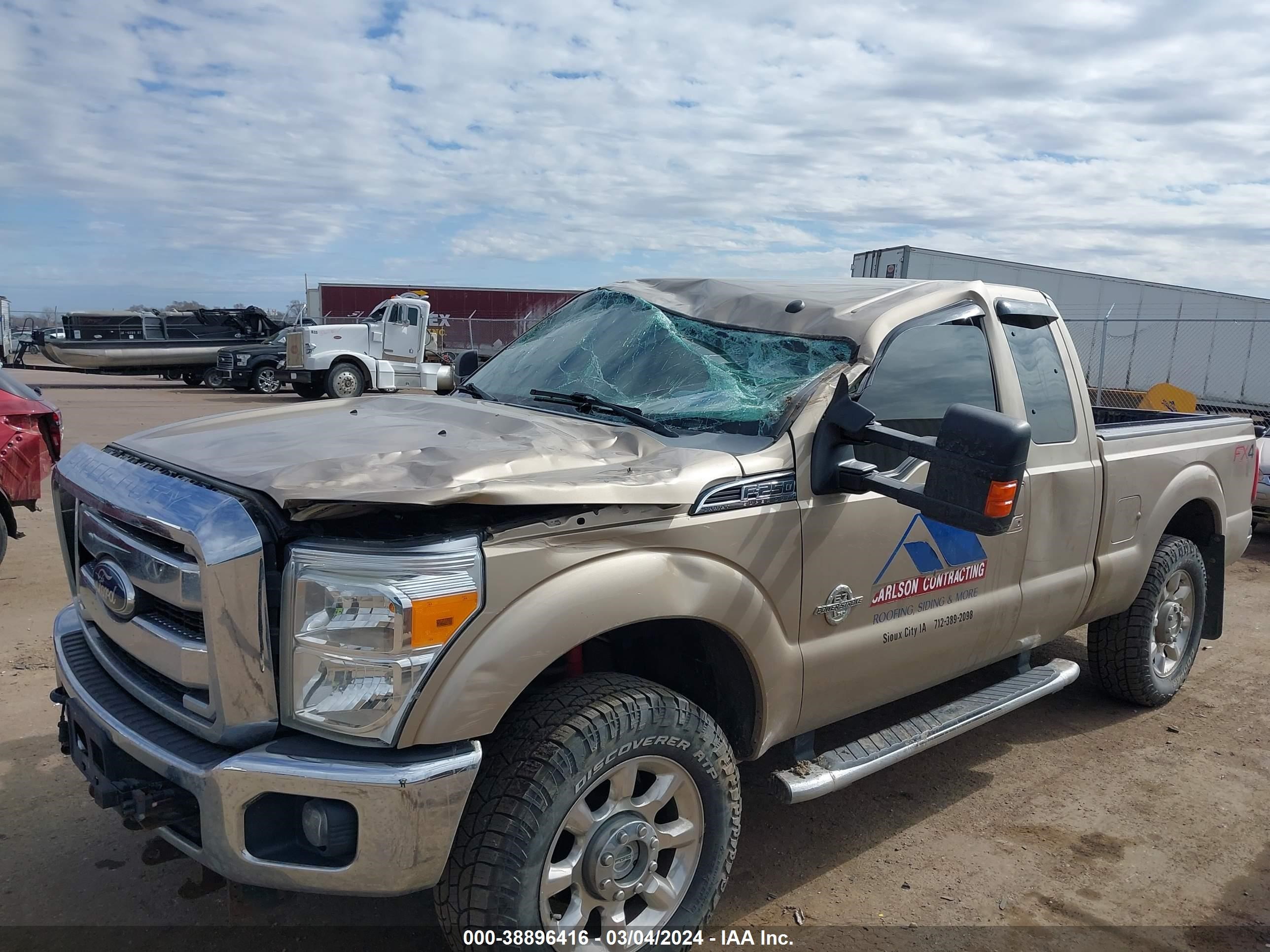 2012 Ford F-250 Lariat vin: 1FT7X2BT2CEA06645