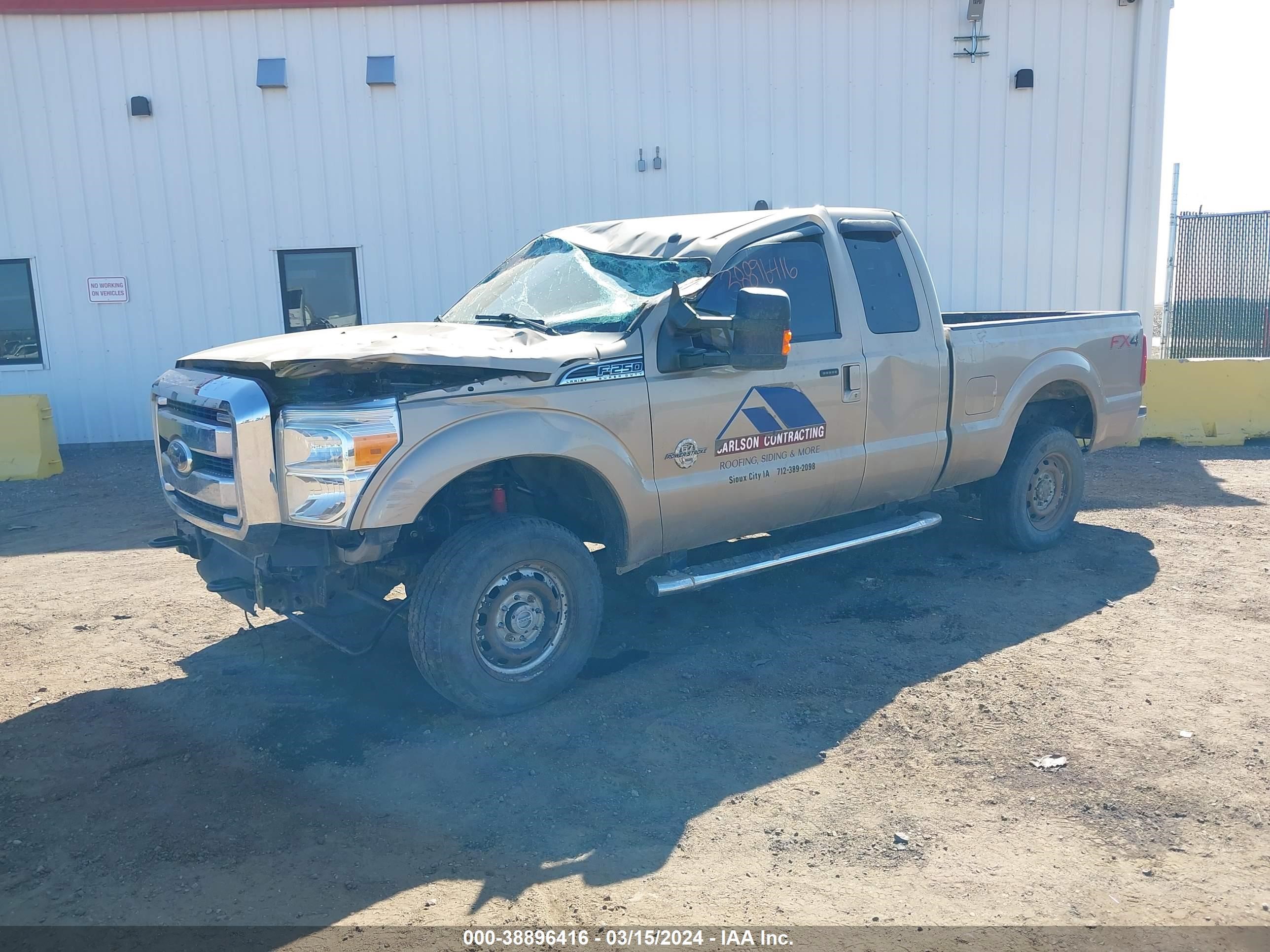 2012 Ford F-250 Lariat vin: 1FT7X2BT2CEA06645