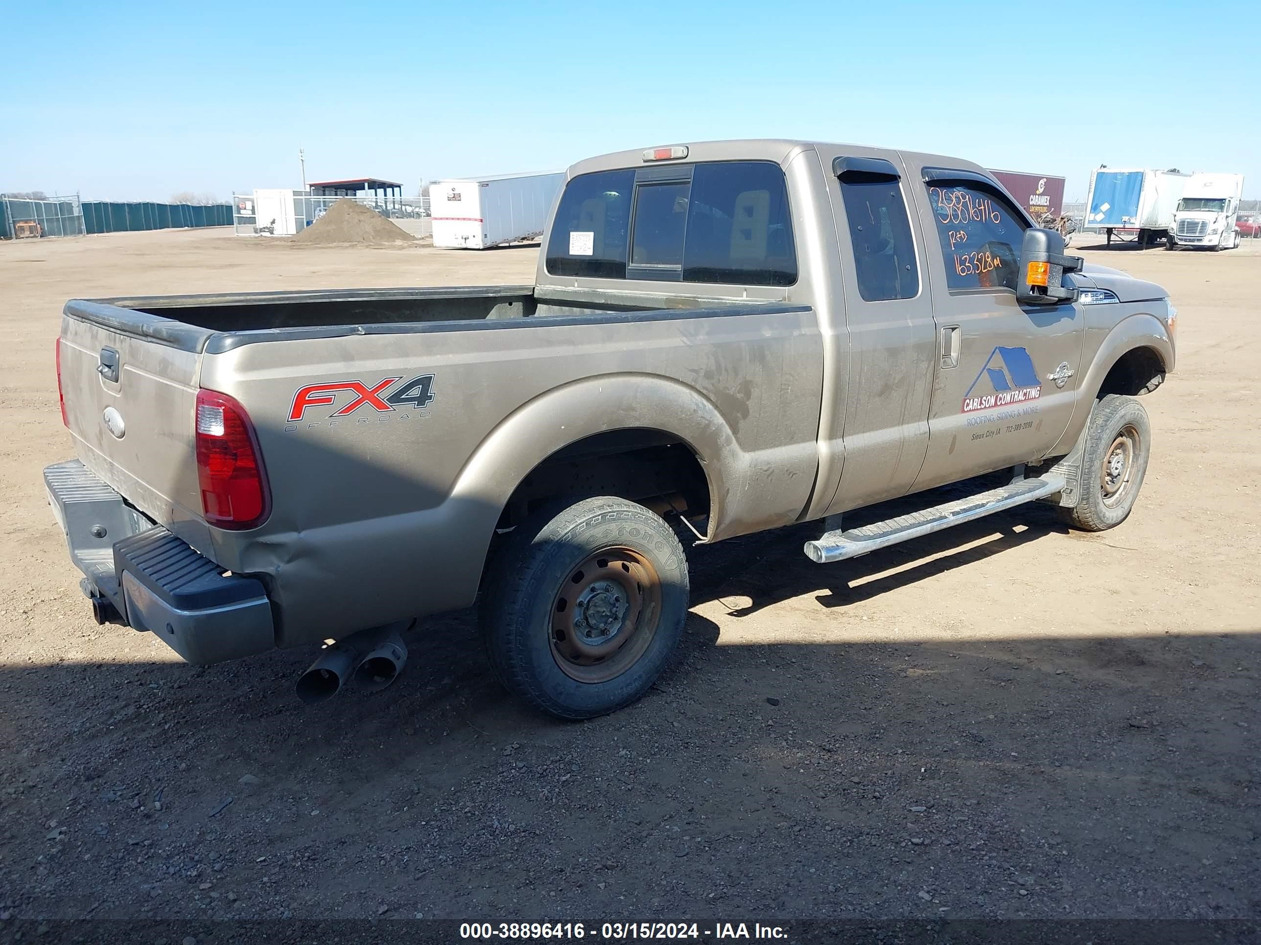 2012 Ford F-250 Lariat vin: 1FT7X2BT2CEA06645