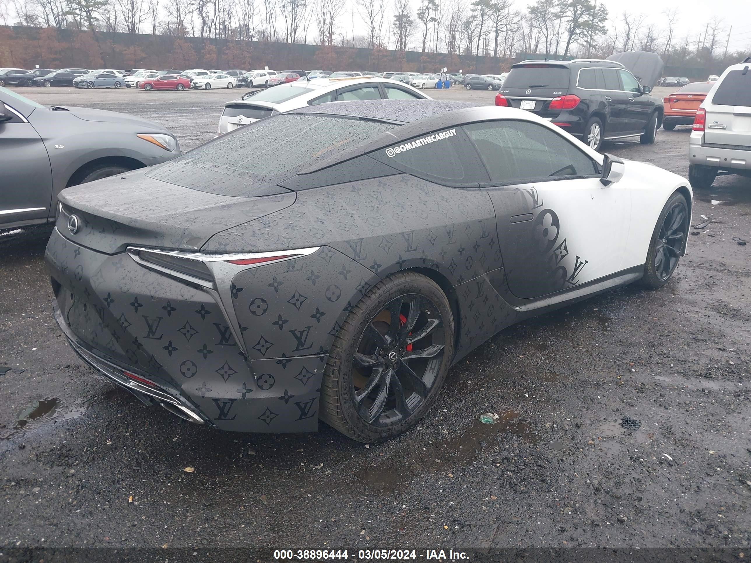 2018 Lexus Lc 500 vin: JTHHP5AY7JA003925