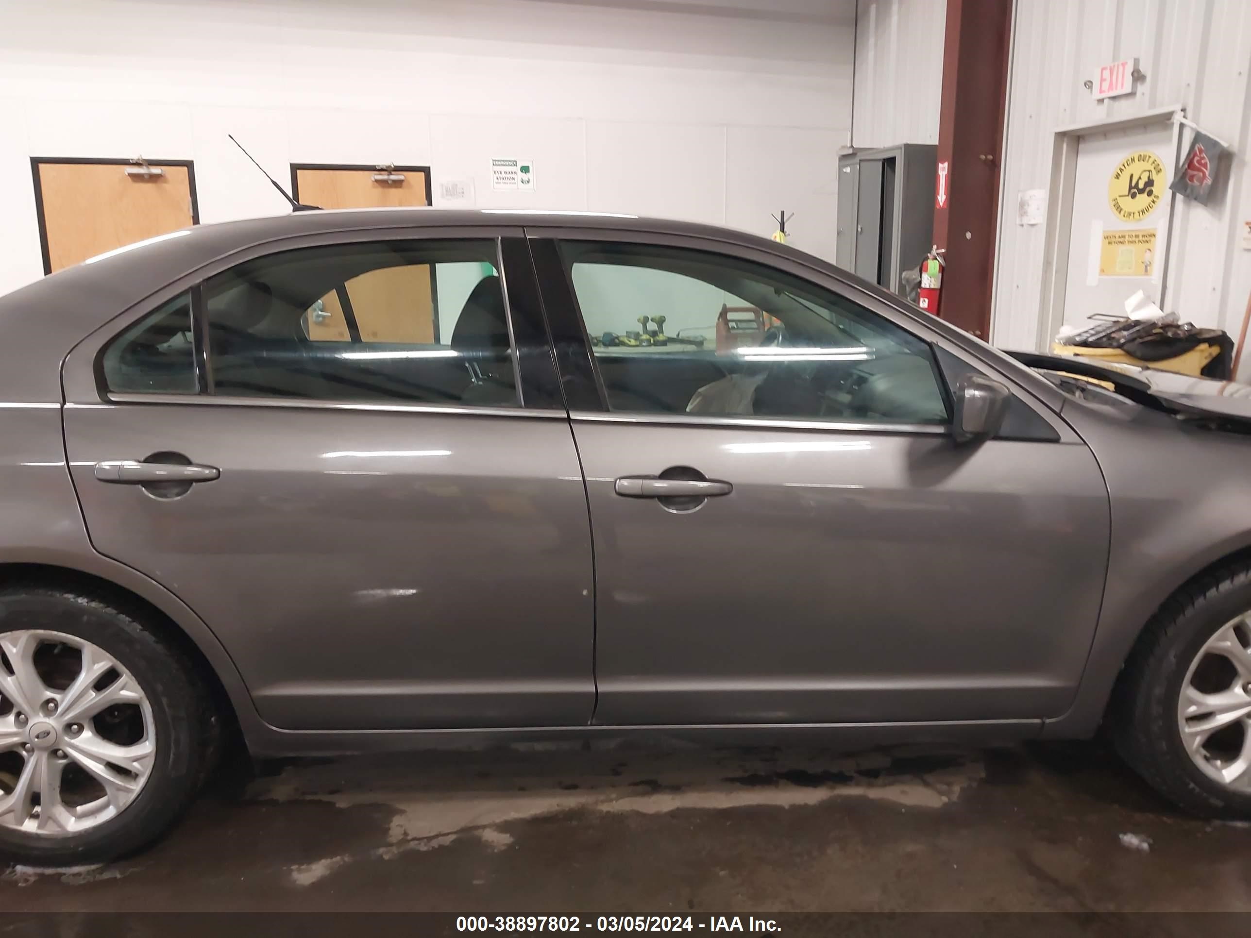 2012 Ford Fusion Se vin: 3FAHP0HA7CR177909