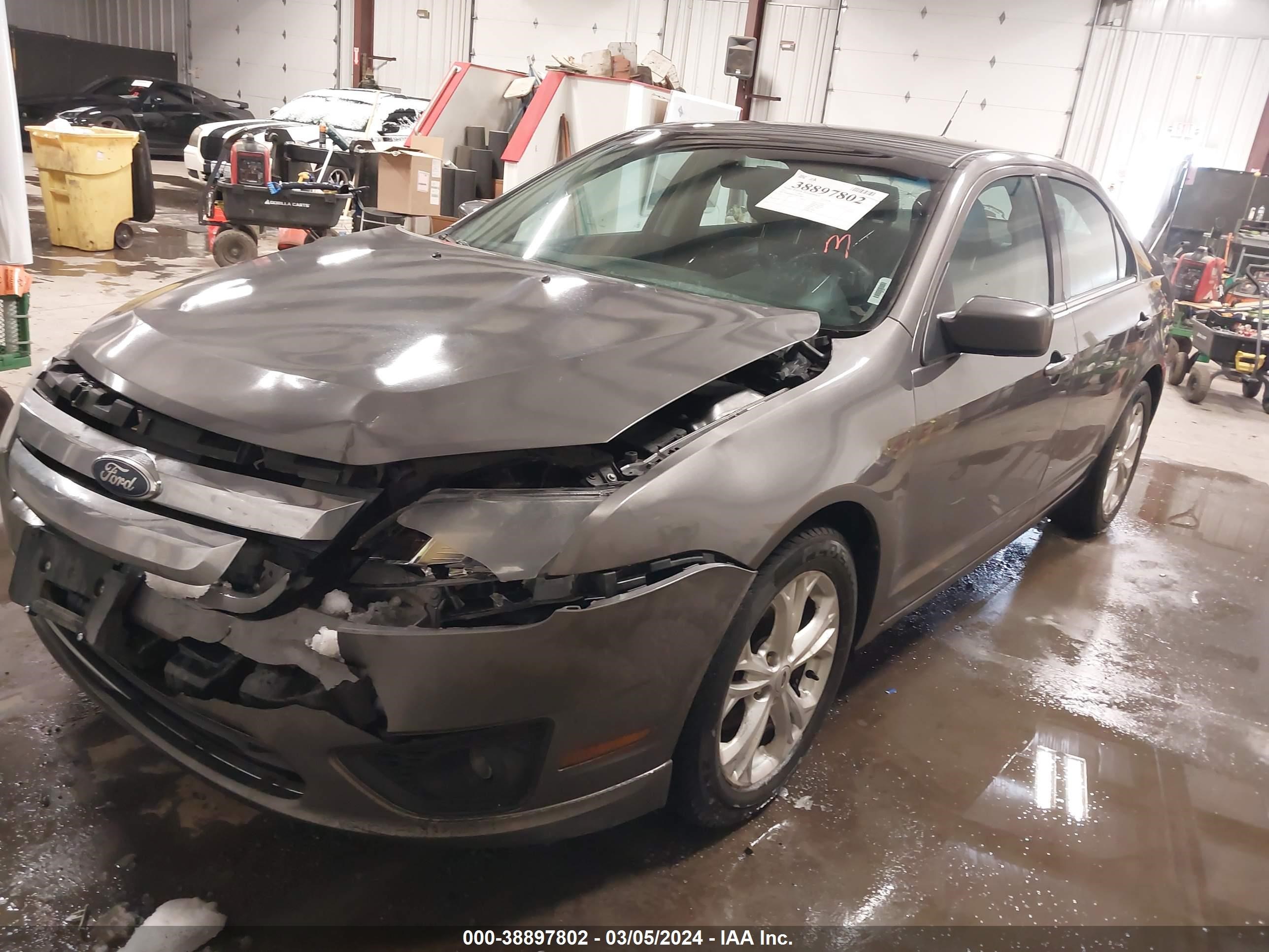 2012 Ford Fusion Se vin: 3FAHP0HA7CR177909