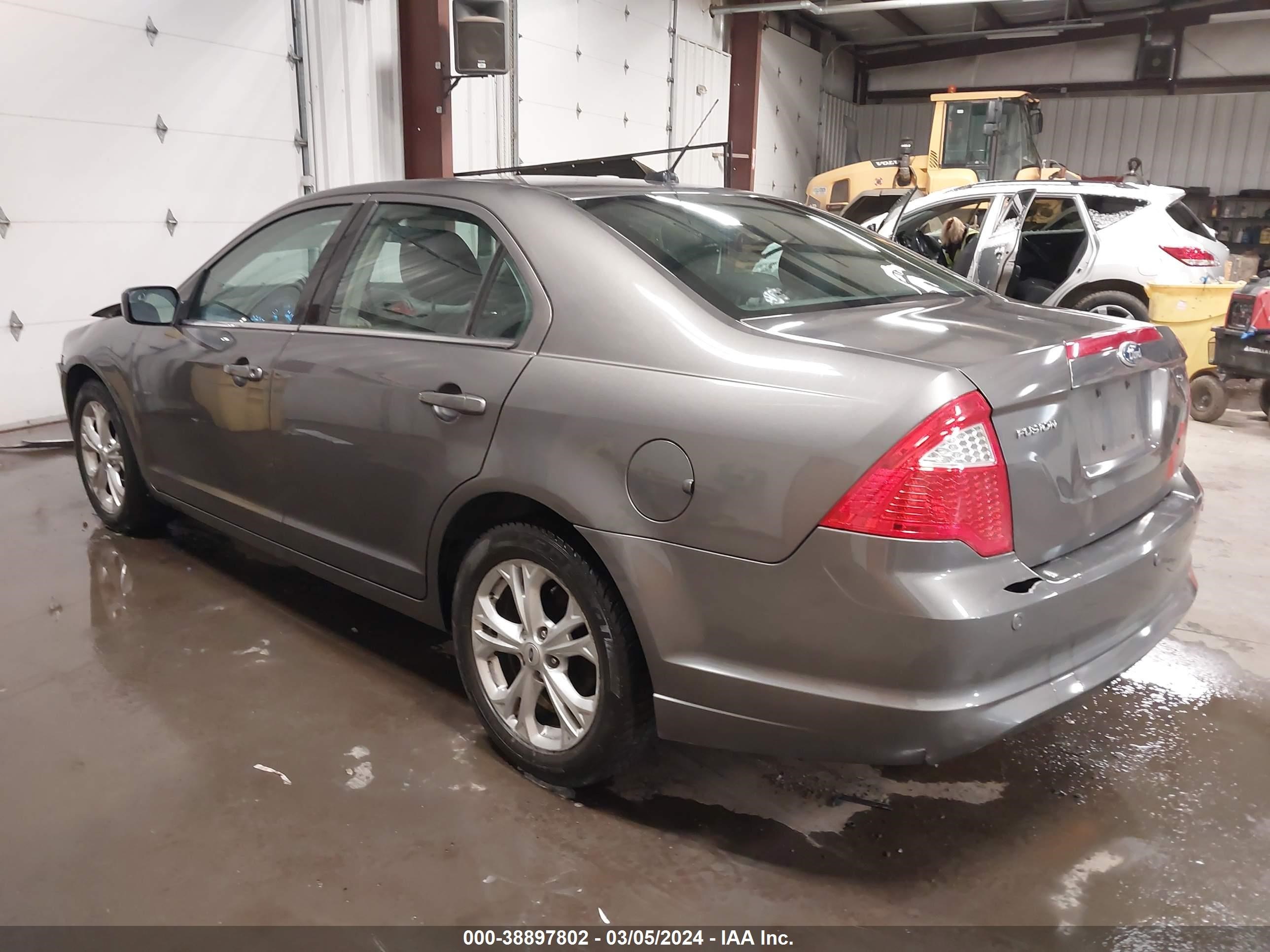 2012 Ford Fusion Se vin: 3FAHP0HA7CR177909