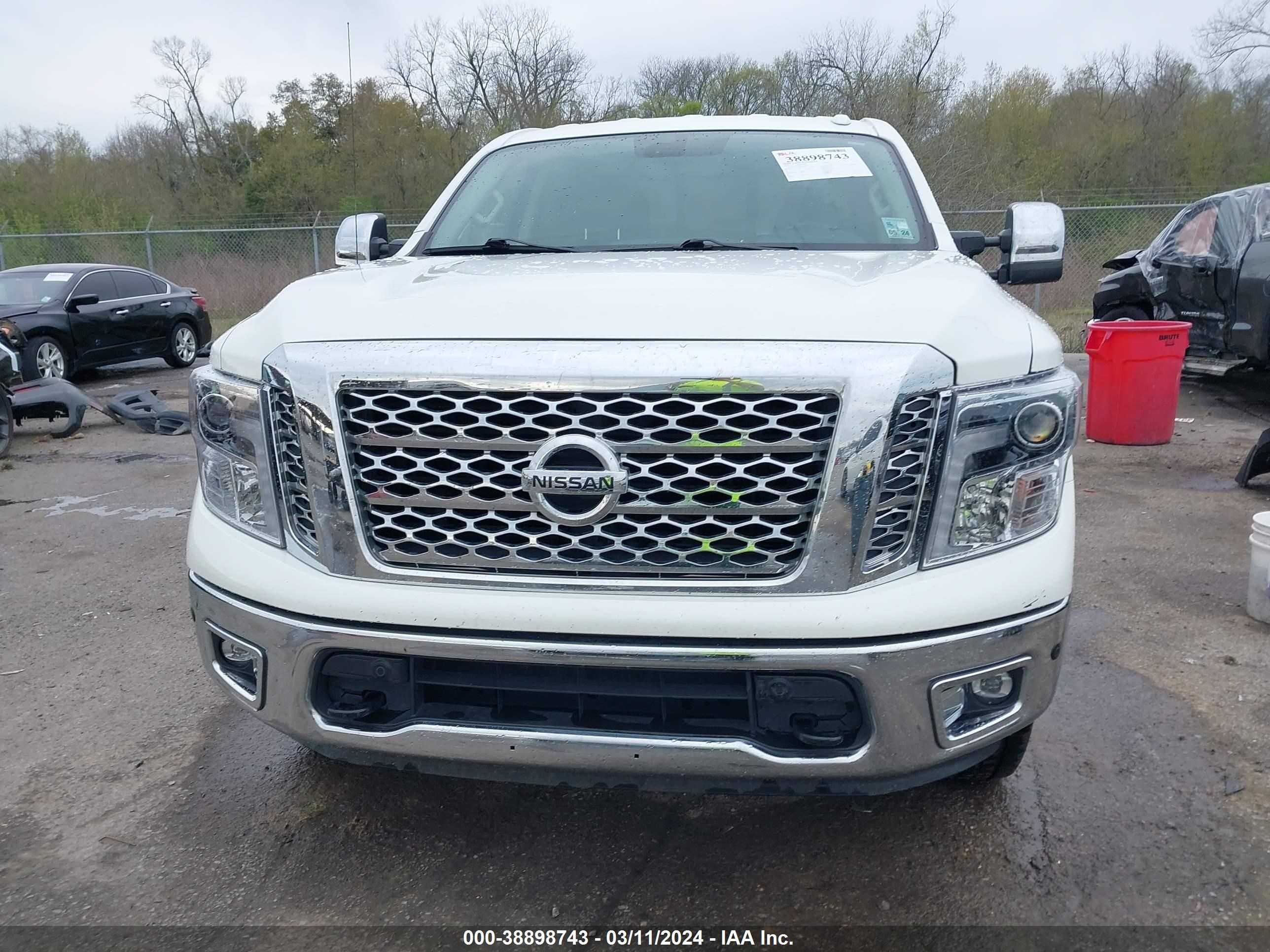 2018 Nissan Titan Sl vin: 1N6AA1E5XJN550030