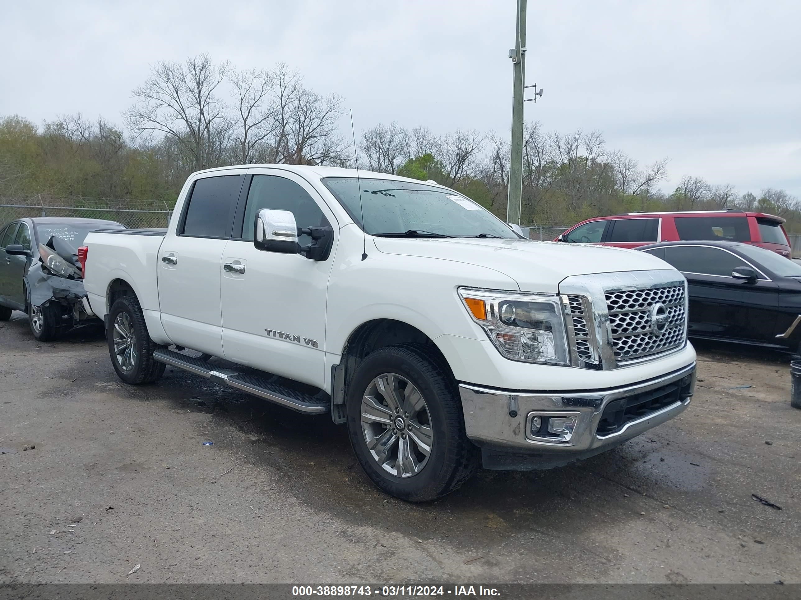 2018 Nissan Titan Sl vin: 1N6AA1E5XJN550030