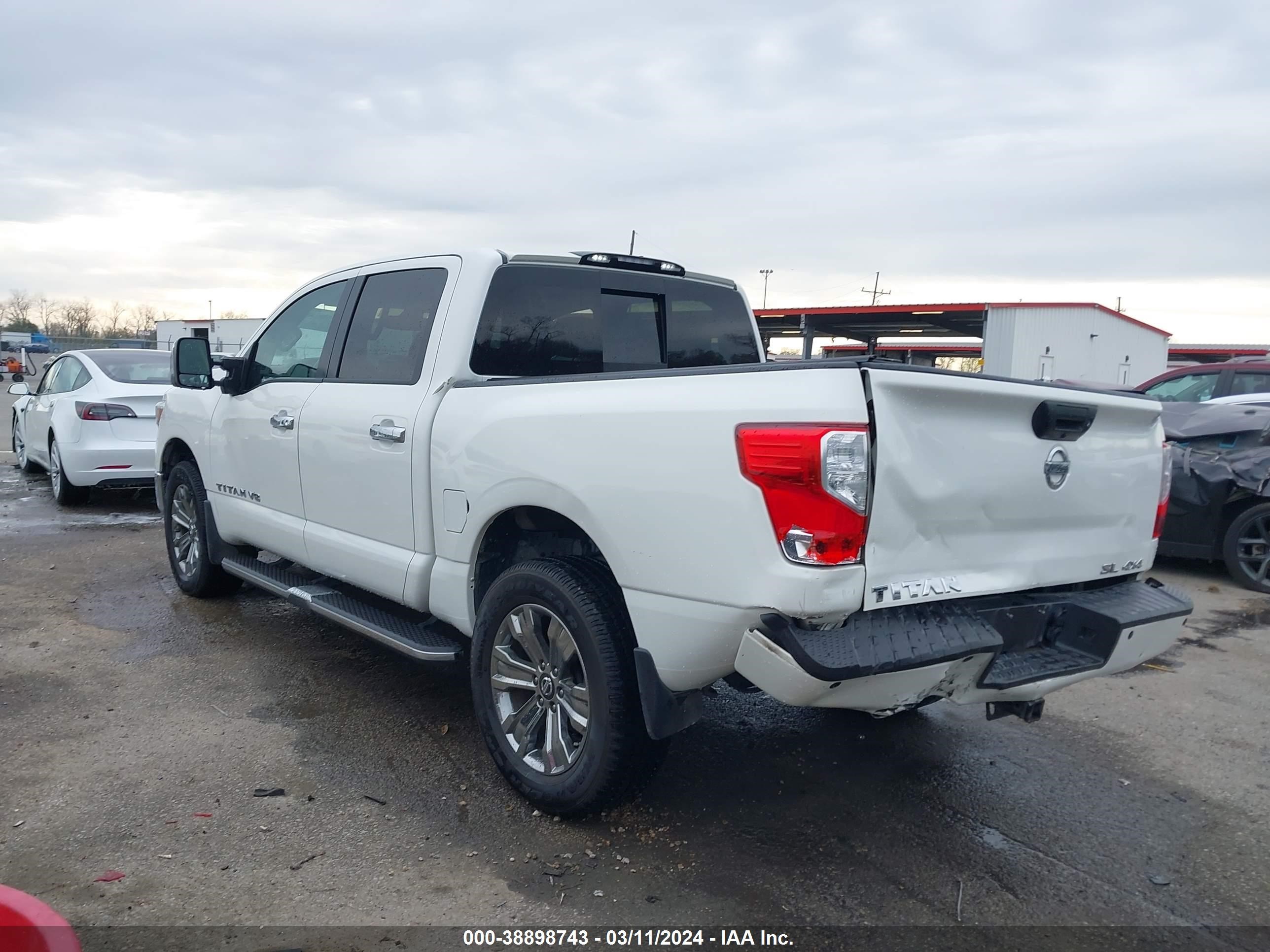 2018 Nissan Titan Sl vin: 1N6AA1E5XJN550030