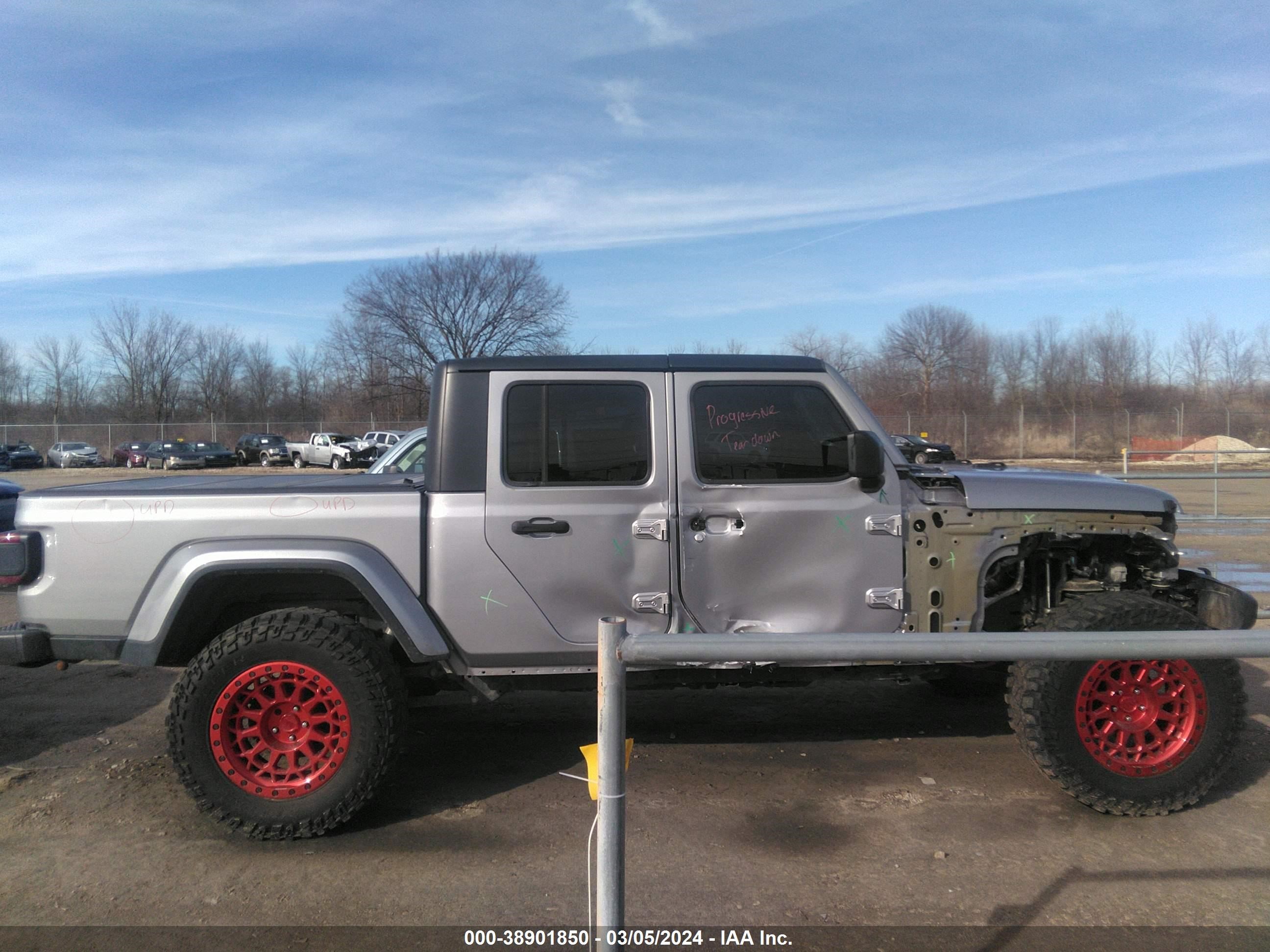 2020 Jeep Gladiator Overland 4X4 vin: 1C6HJTFG4LL103695