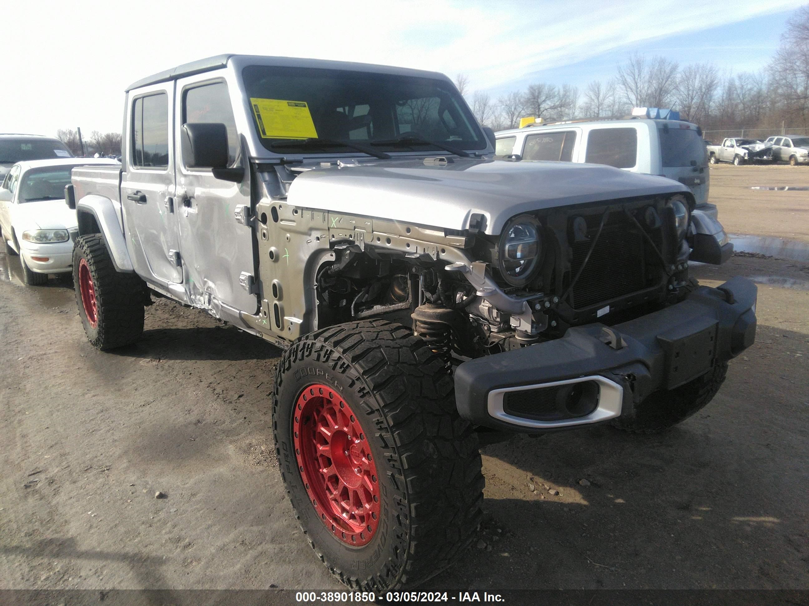 2020 Jeep Gladiator Overland 4X4 vin: 1C6HJTFG4LL103695