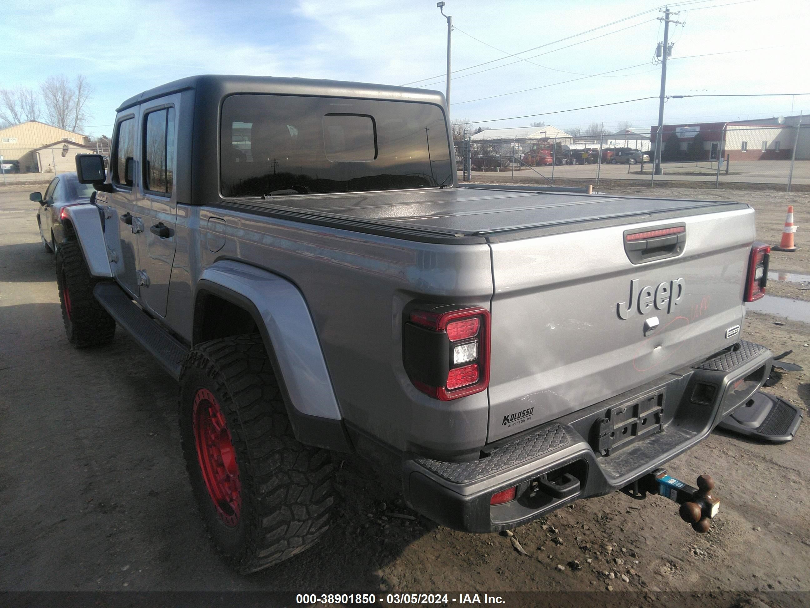 2020 Jeep Gladiator Overland 4X4 vin: 1C6HJTFG4LL103695