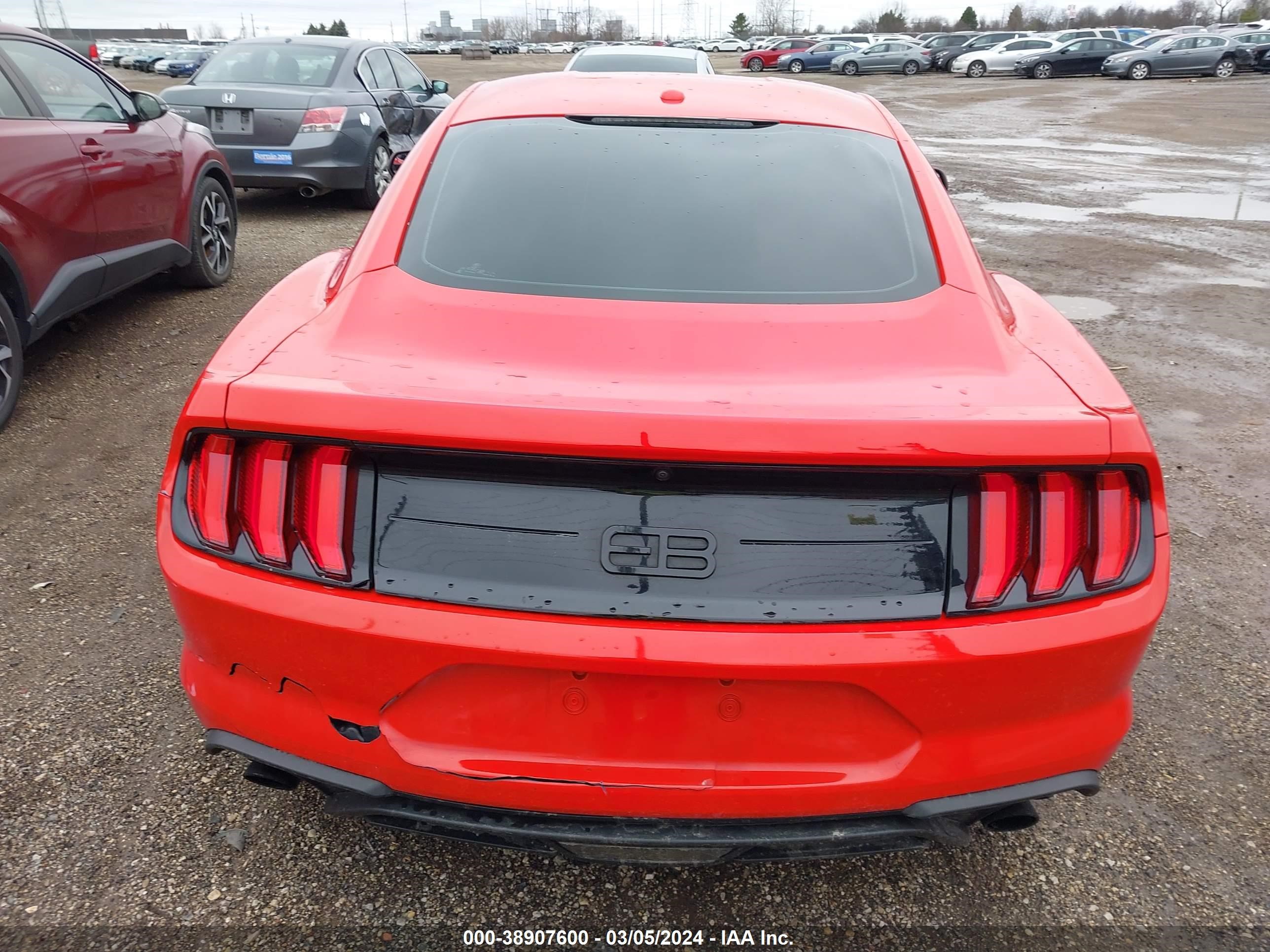 2019 Ford Mustang Ecoboost vin: X1FA6P8TH0K520503