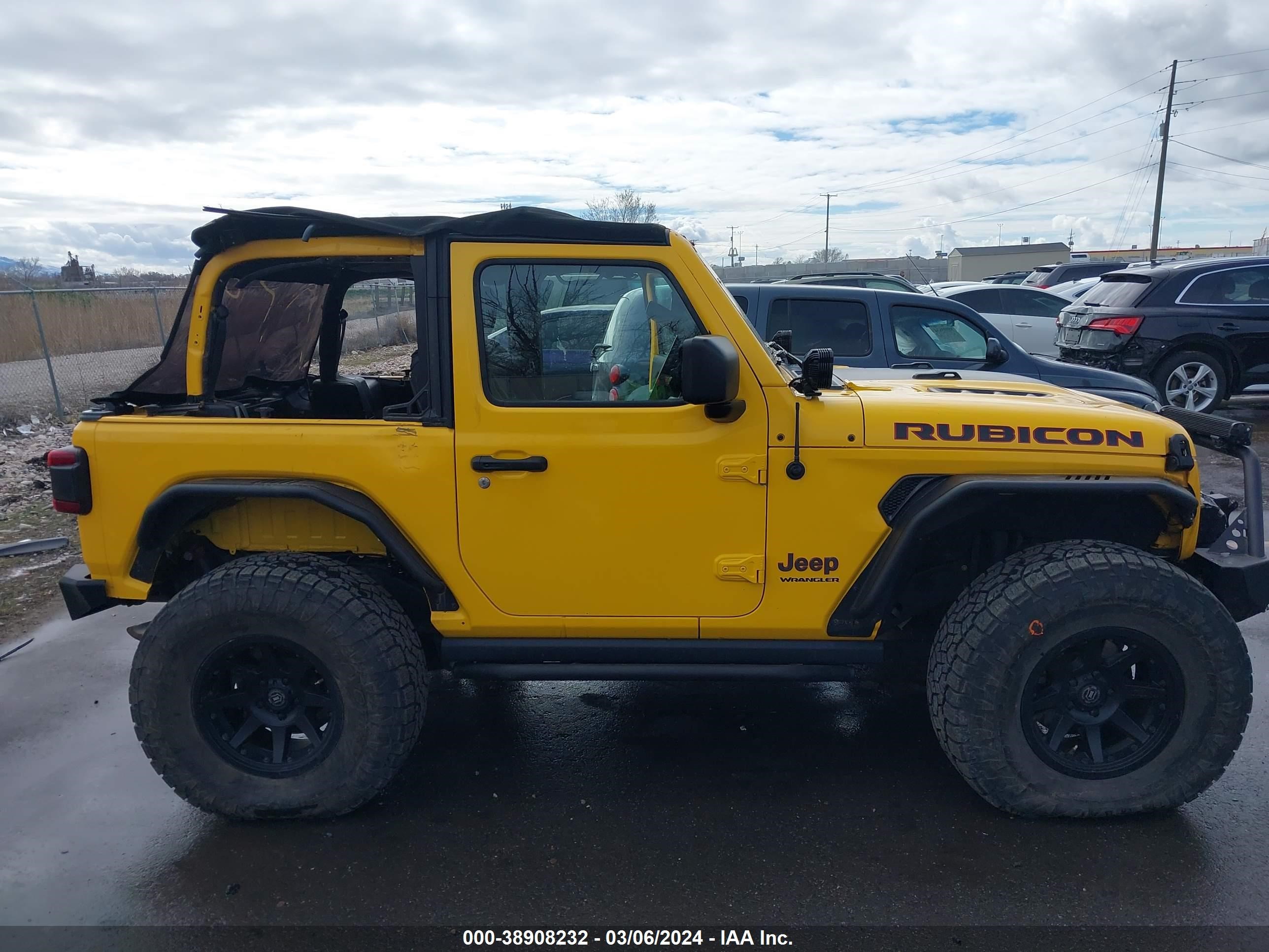 2019 Jeep Wrangler Rubicon 4X4 vin: 1C4HJXCN3KW502436