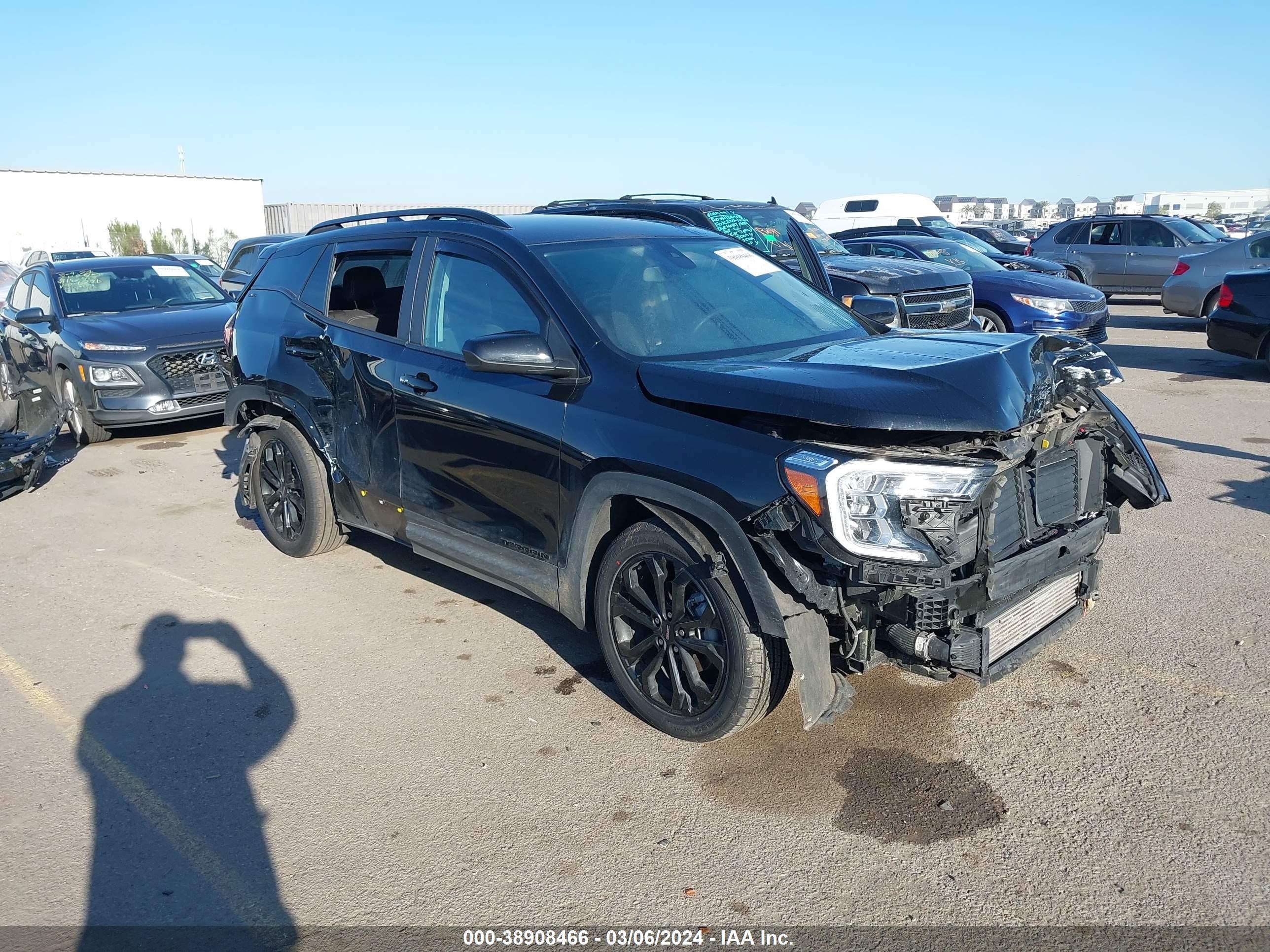 2022 GMC Terrain Fwd Sle vin: 3GKALMEV3NL291812