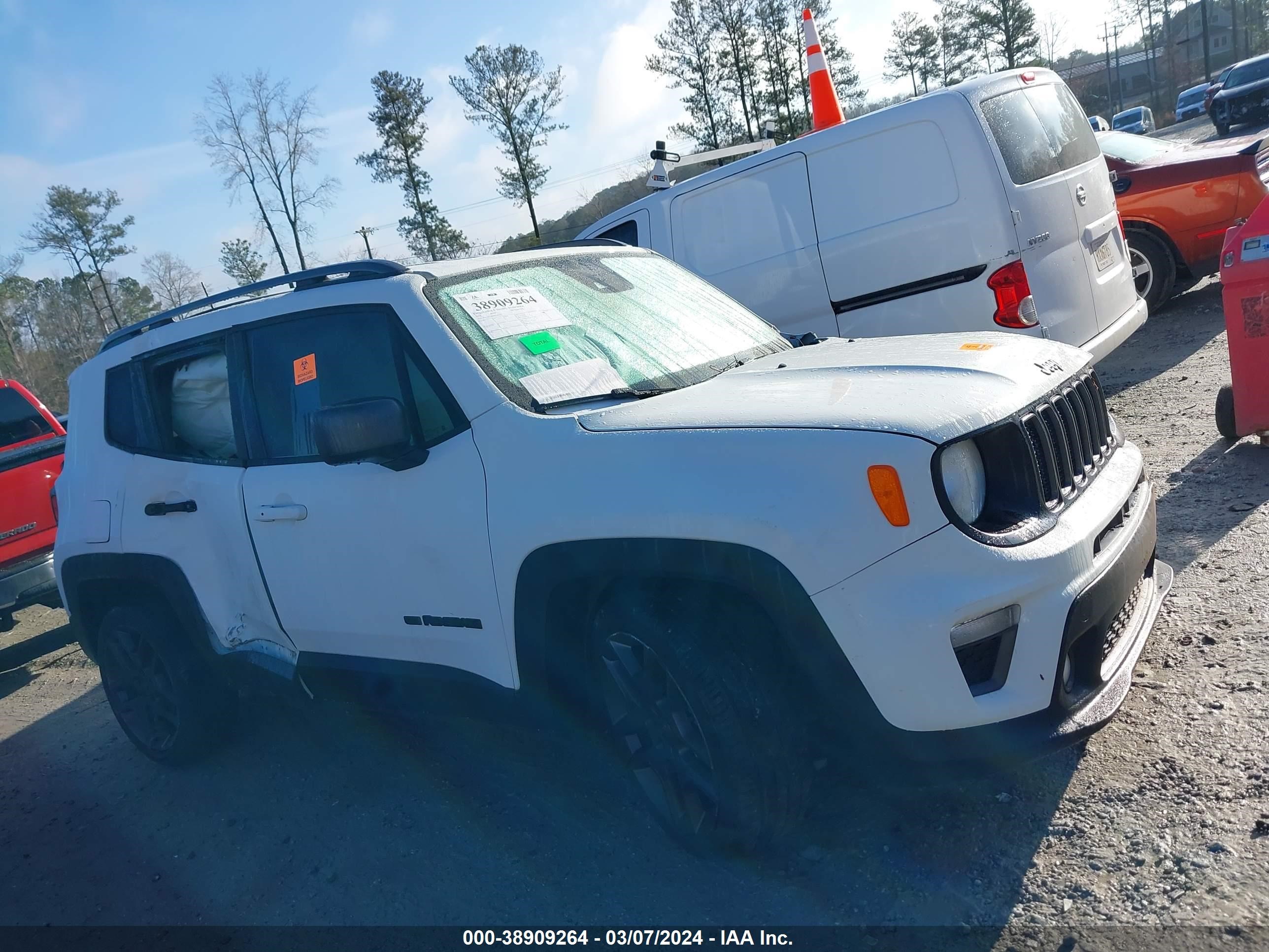 2021 Jeep Renegade Latitude Fwd vin: ZACNJCBB5MPM69763