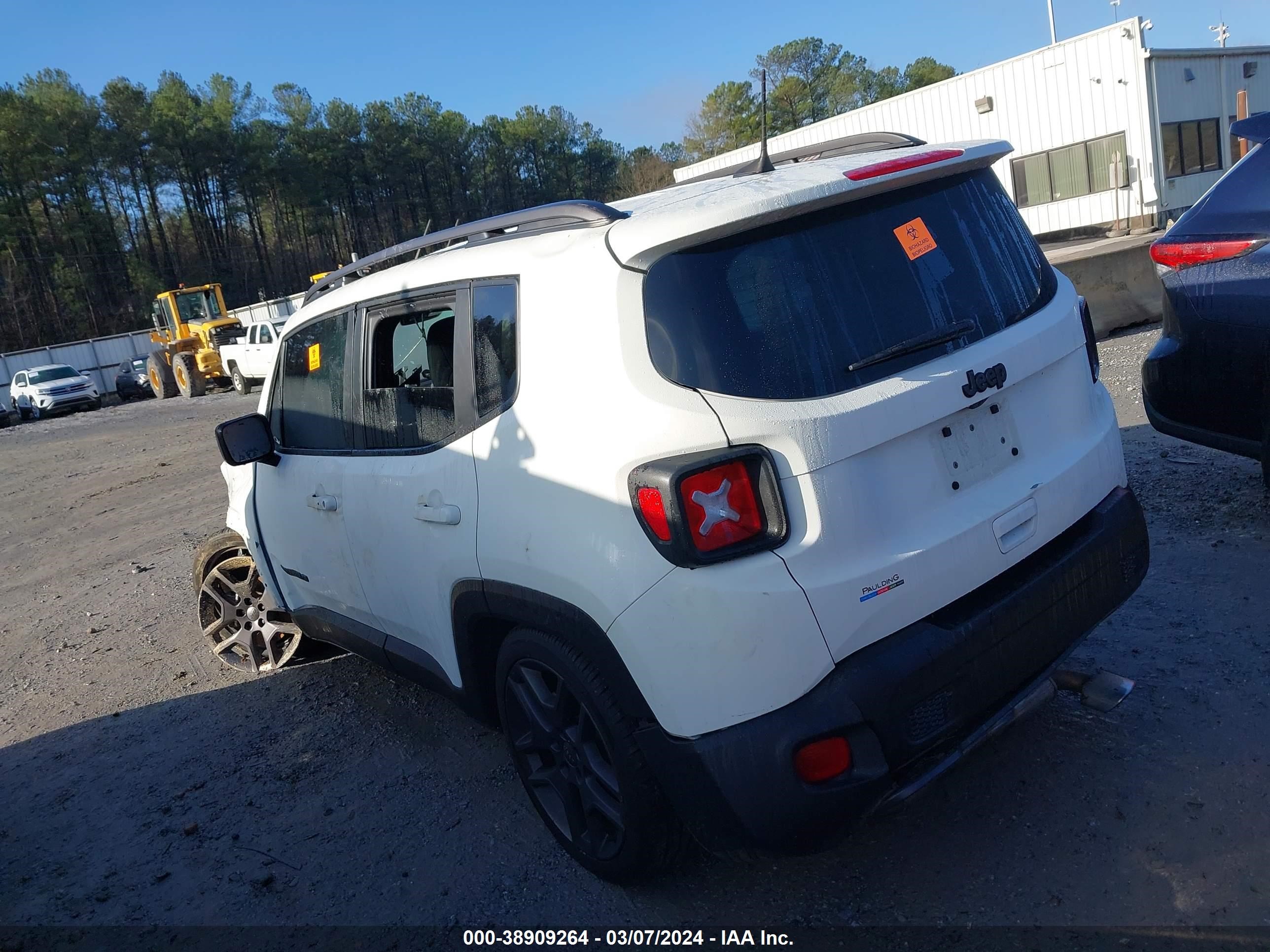 2021 Jeep Renegade Latitude Fwd vin: ZACNJCBB5MPM69763