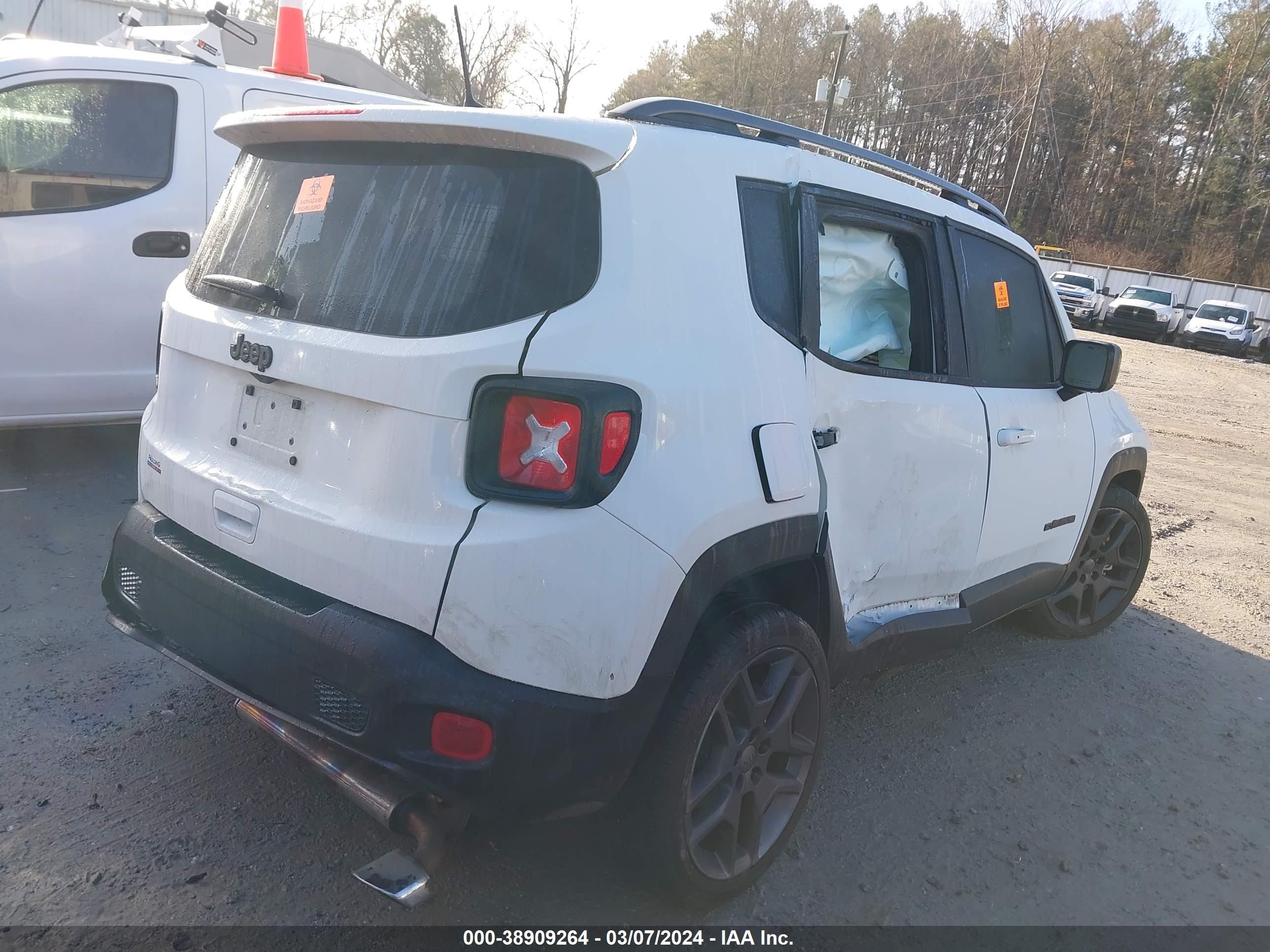 2021 Jeep Renegade Latitude Fwd vin: ZACNJCBB5MPM69763