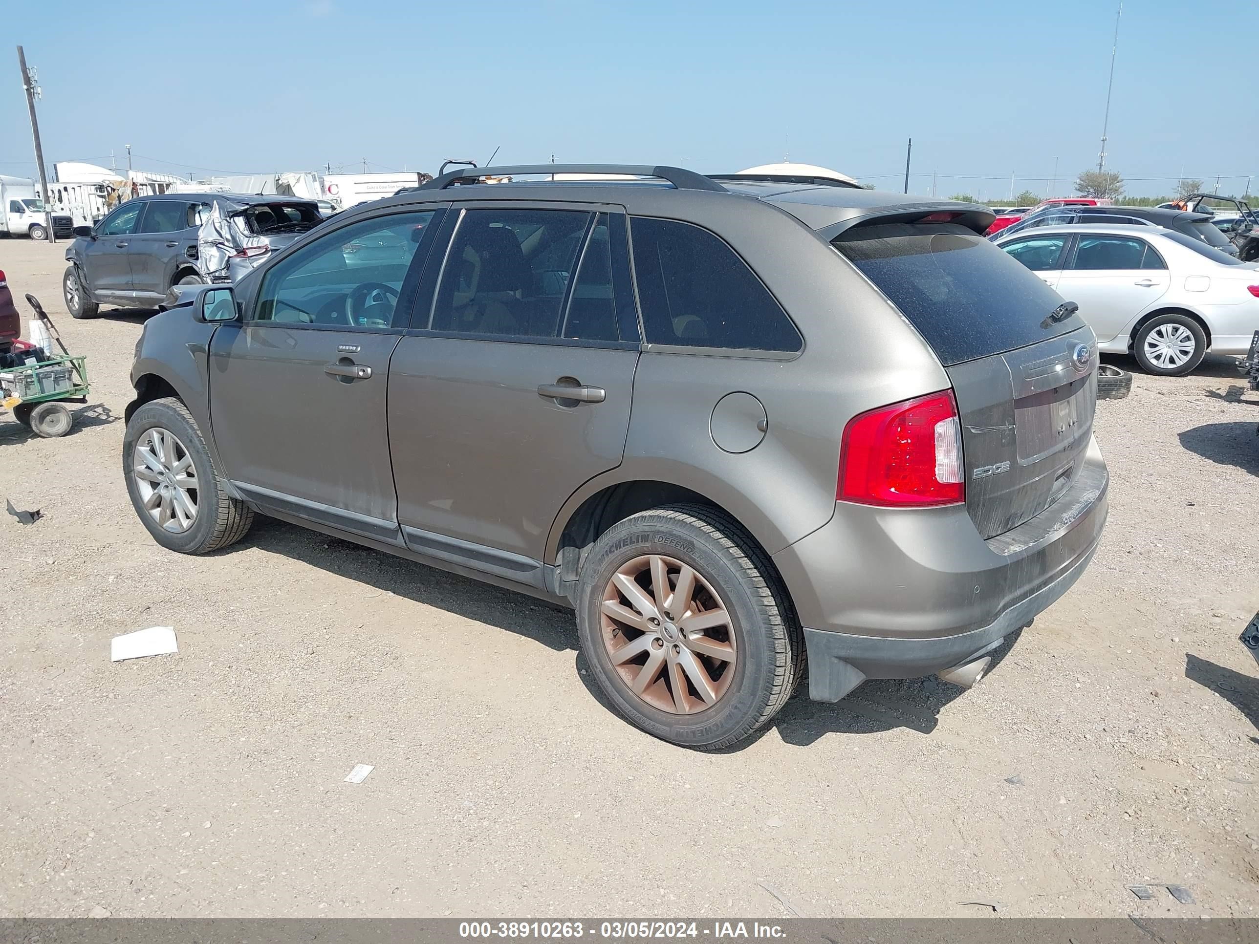 2013 Ford Edge Sel vin: 2FMDK3JC6DBB17233