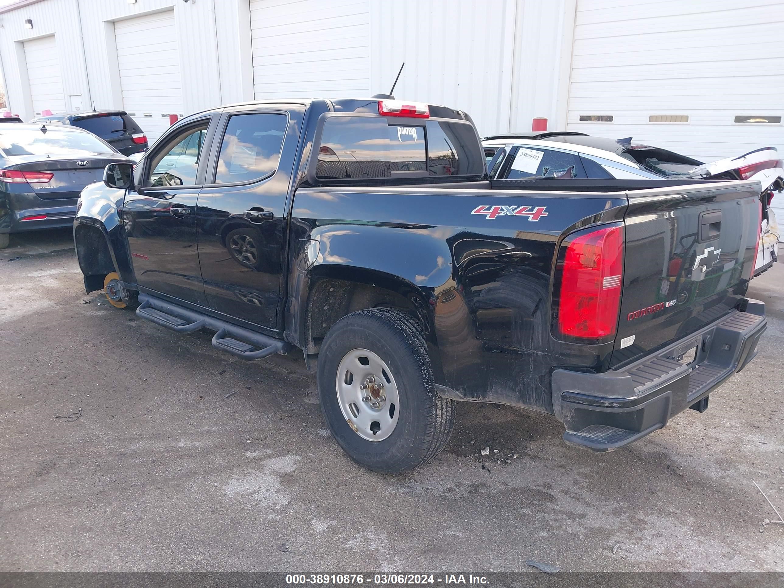 2018 Chevrolet Colorado Lt vin: 1GCGTCENXJ1148261