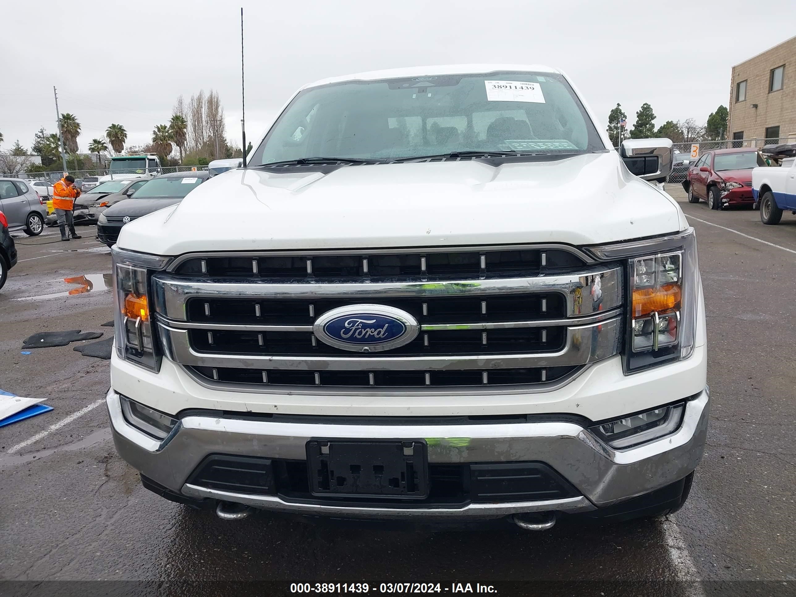 2022 Ford F-150 Lariat vin: 1FTFW1ED6NFB56932