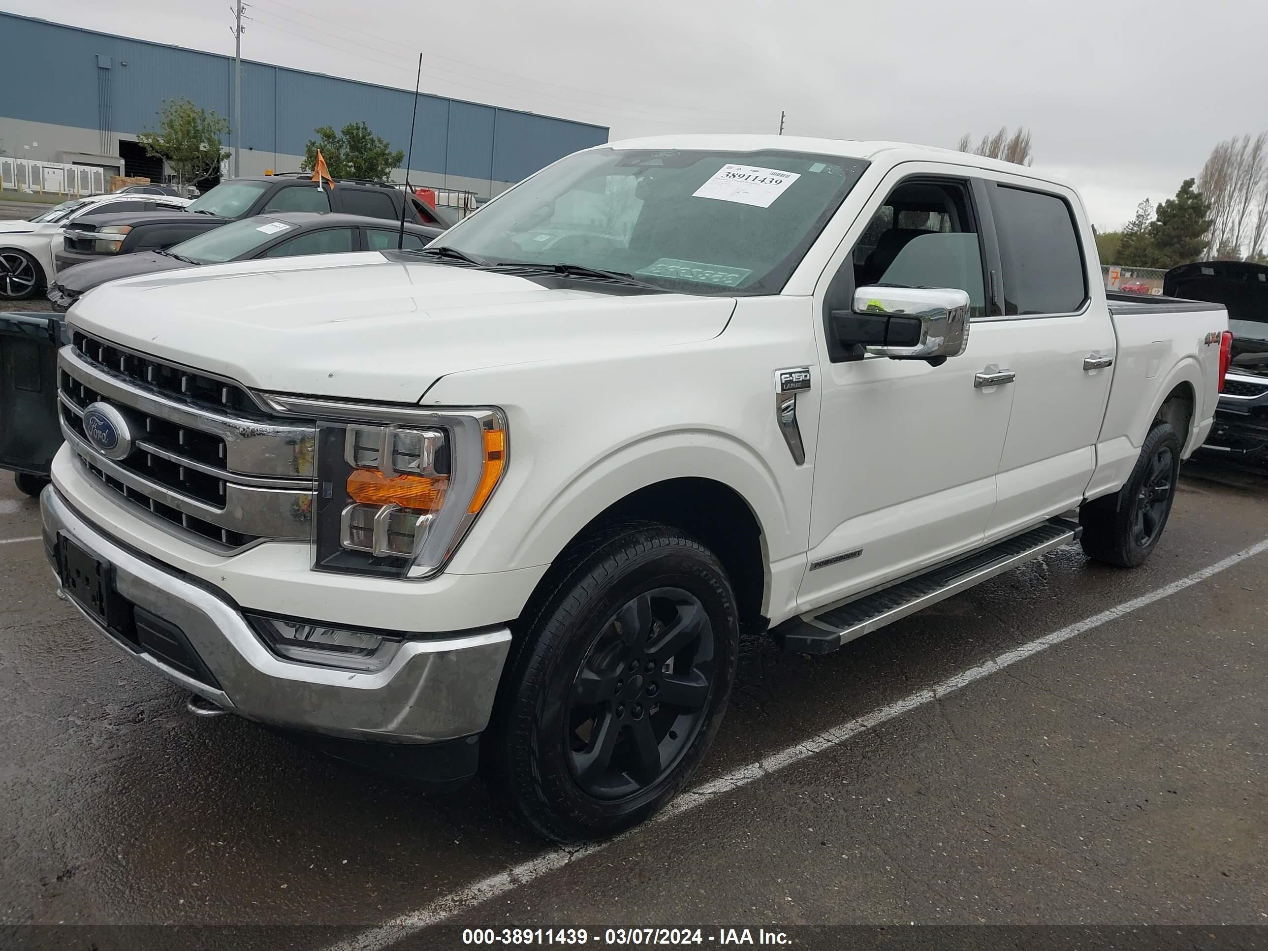 2022 Ford F-150 Lariat vin: 1FTFW1ED6NFB56932