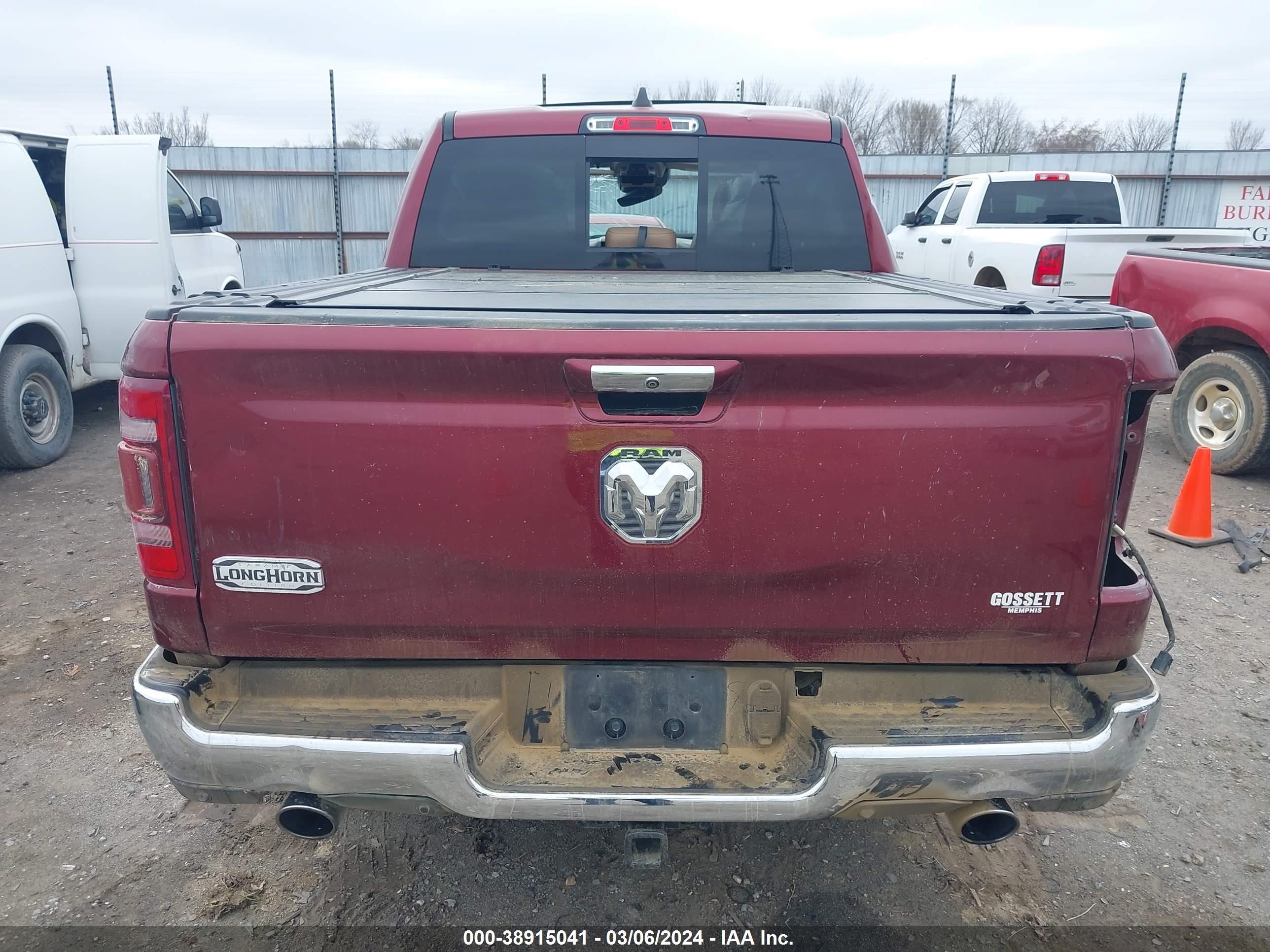 2019 Ram 1500 Longhorn 4X2 5'7 Box vin: 1C6RREKT6KN679075